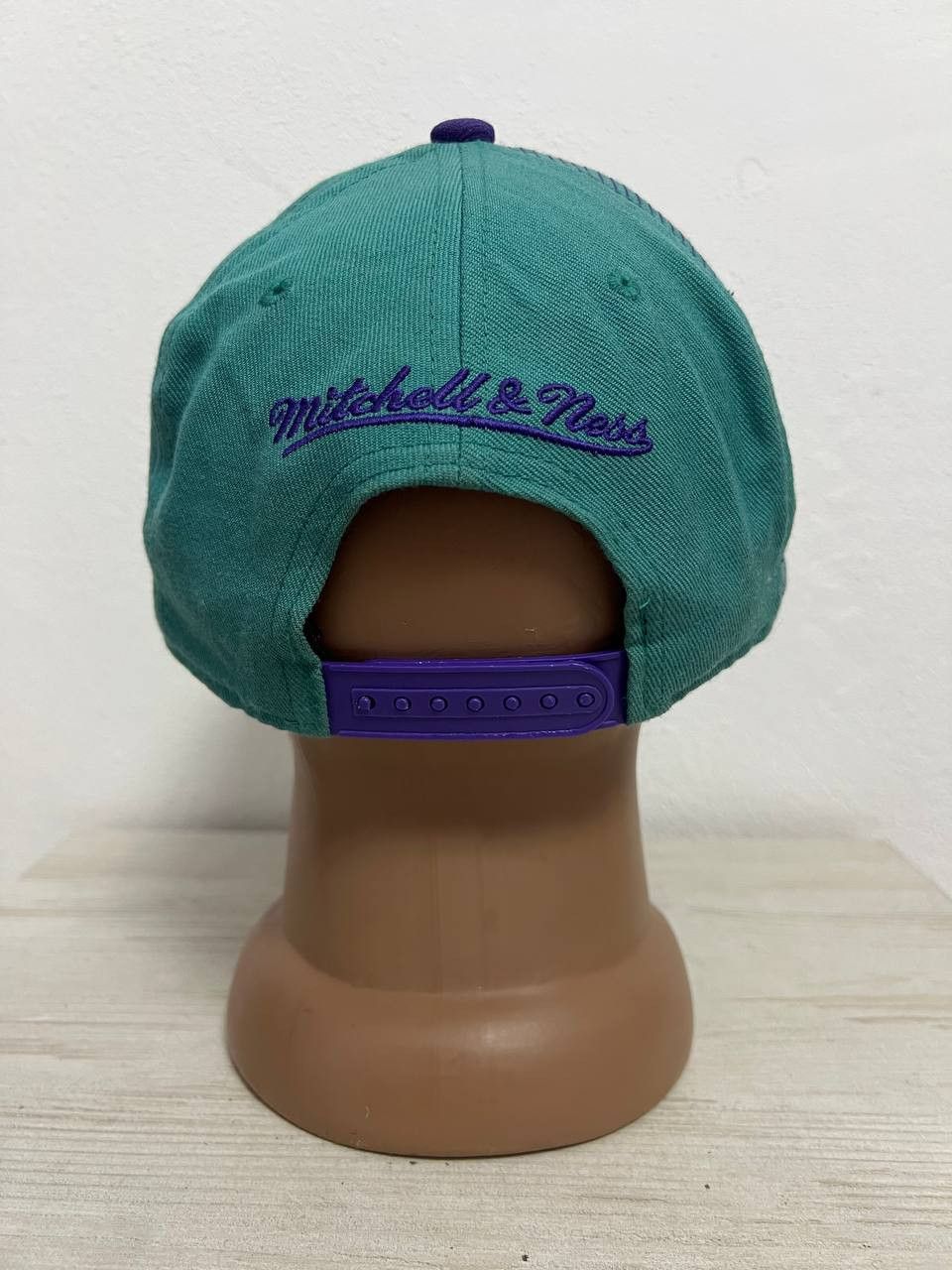 Mitchell & Ness × Vintage Vintage Charlotte Hornets Hat Snapback Mitchell Ness Cap Size ONE SIZE - 7 Thumbnail