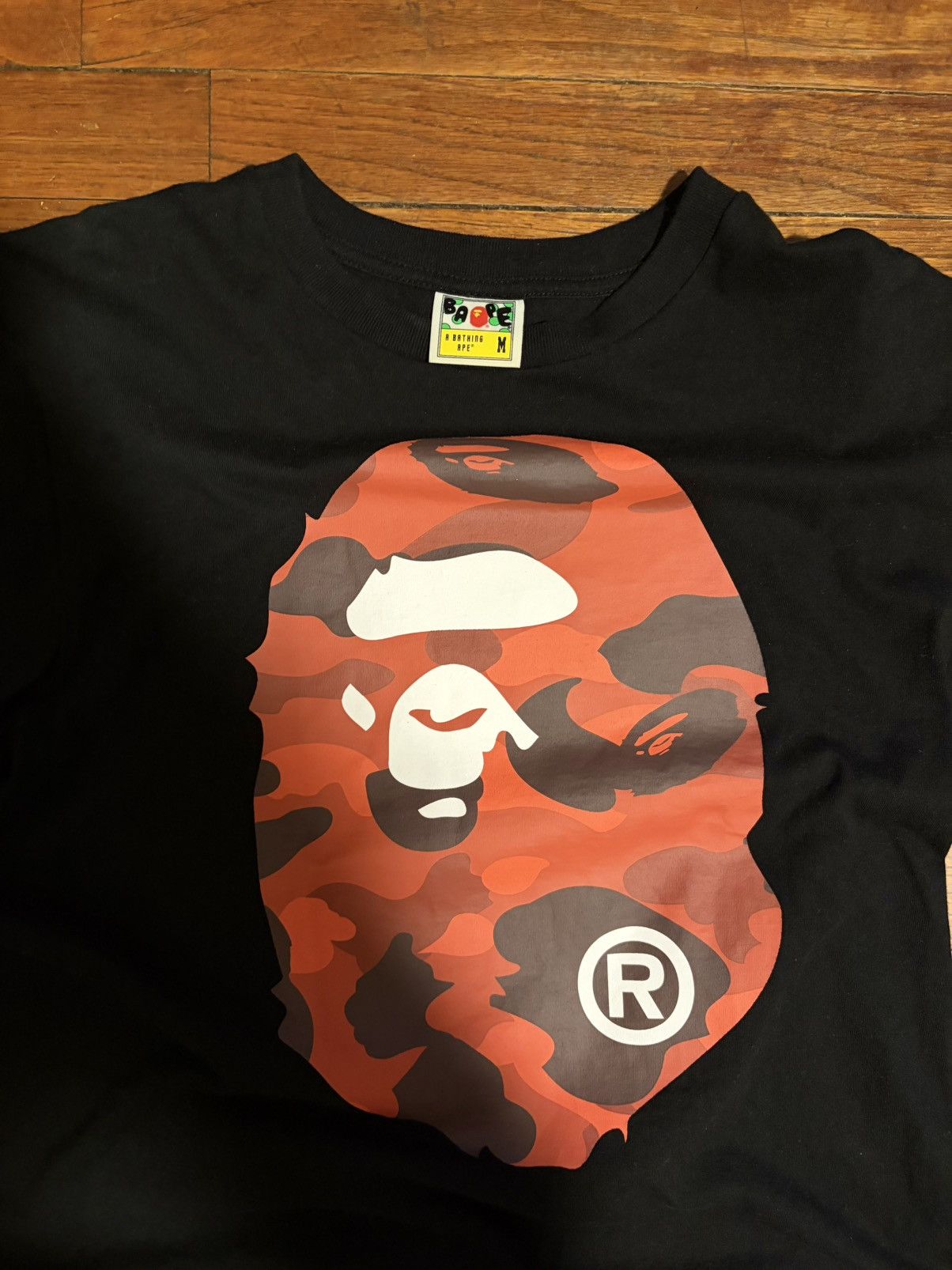 Other Bape Red Graphic Tee Size US M / EU 48-50 / 2 - 2 Thumbnail