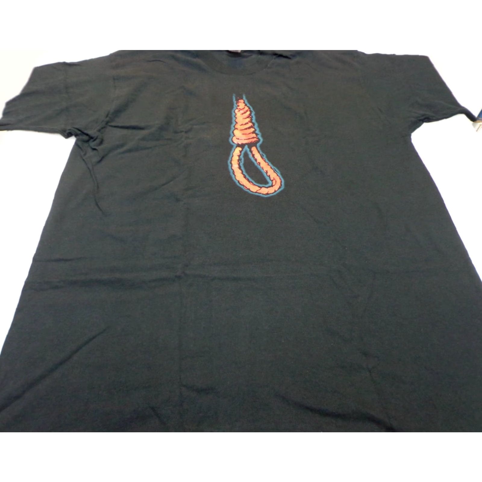Fruit Of The Loom VINTAGE Fruit of the Loom T-Shirt Black XL 1995 The Hangman Opryland Amusement Park Crew Neck Short Sleeve Logo 90s Nashville Country Men Size US XL / EU 56 / 4 - 3 Thumbnail