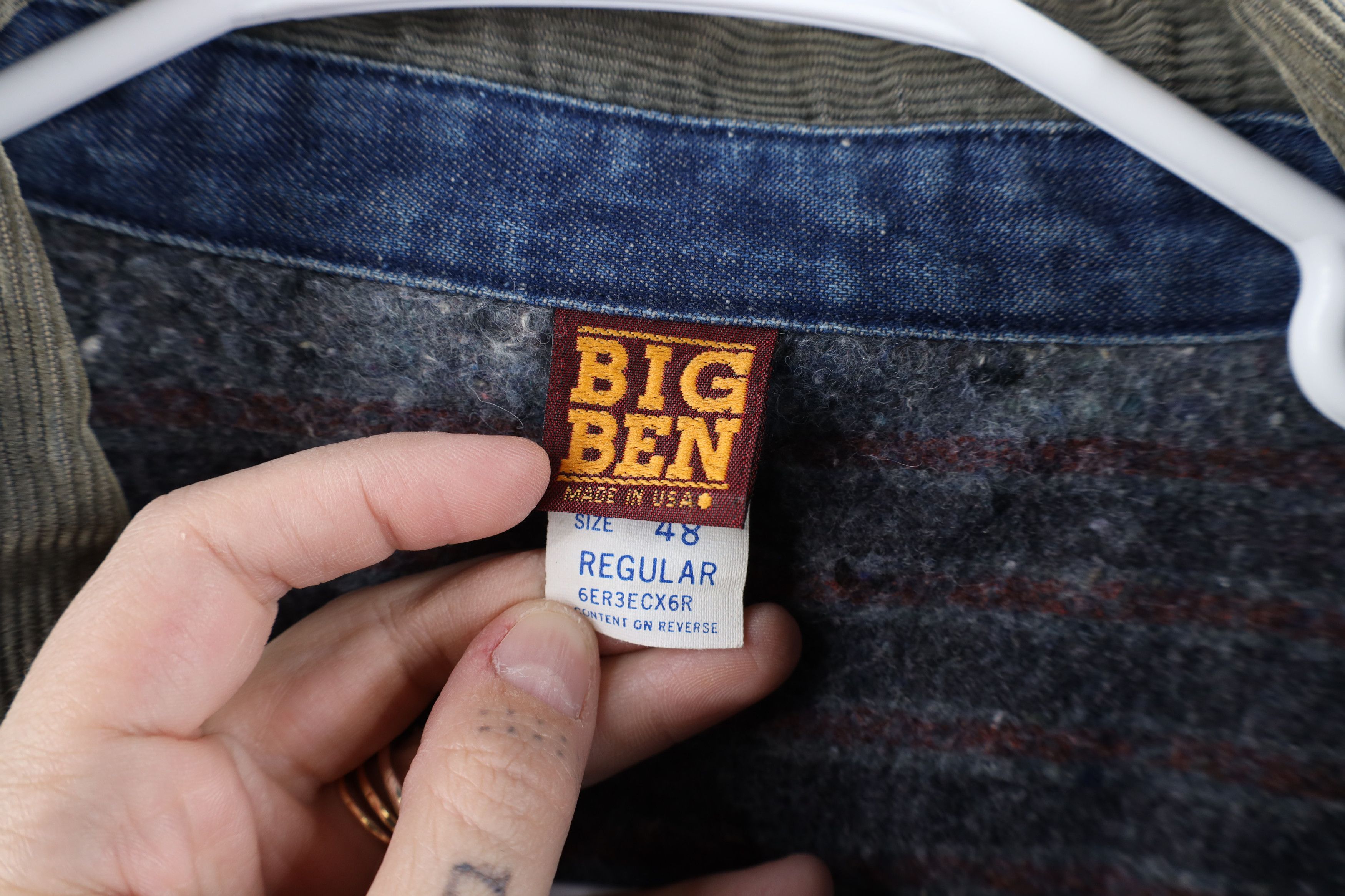Vintage Vintage 70s Big Ben Lined Denim Chore Barn Jacket USA Size US XXL / EU 58 / 5 - 9 Thumbnail