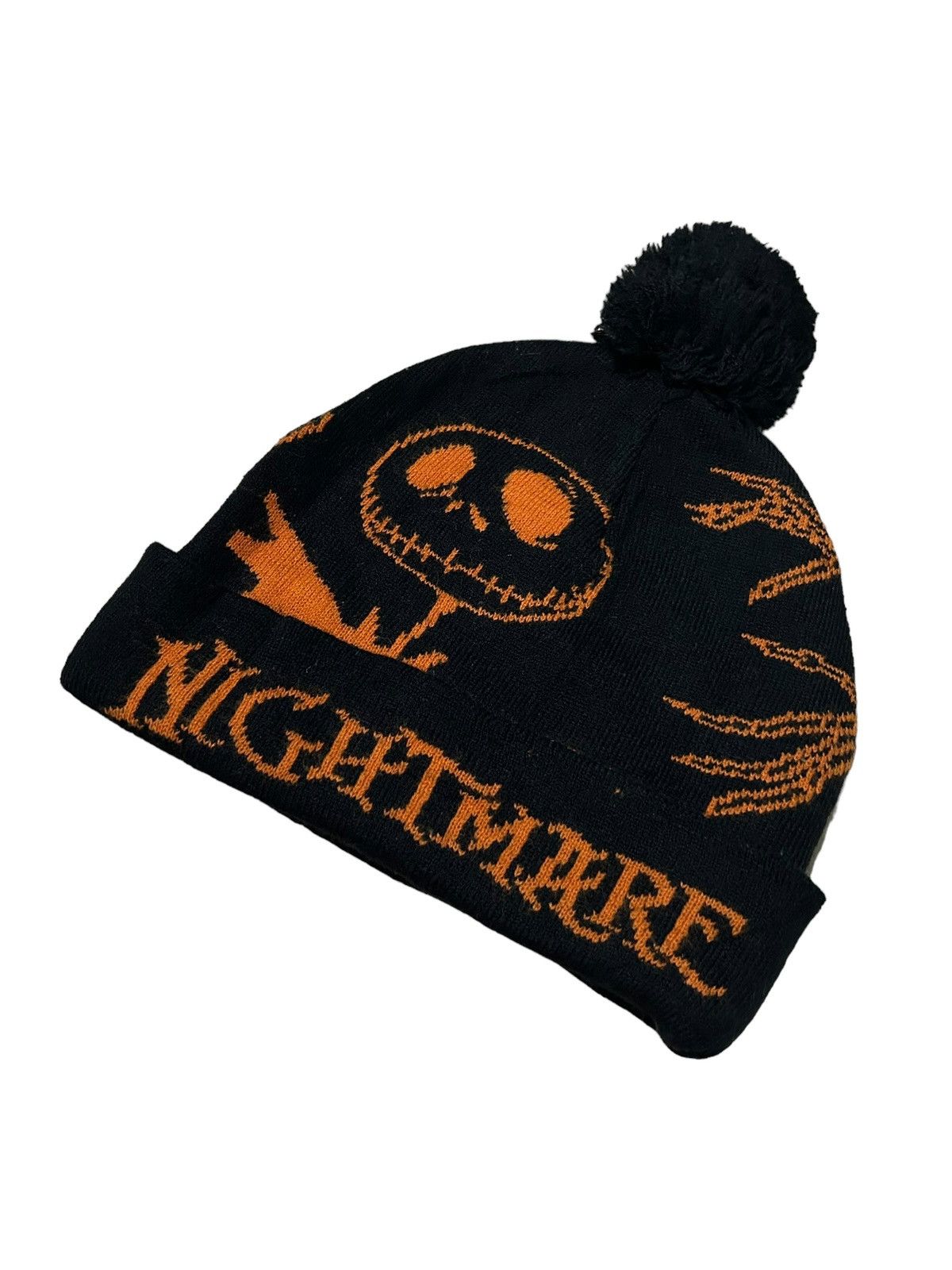 14th Addiction × Japanese Brand ☠️NIGHTMARE OverPrint Beanie Hats ☠️ Size ONE SIZE - 2 Thumbnail