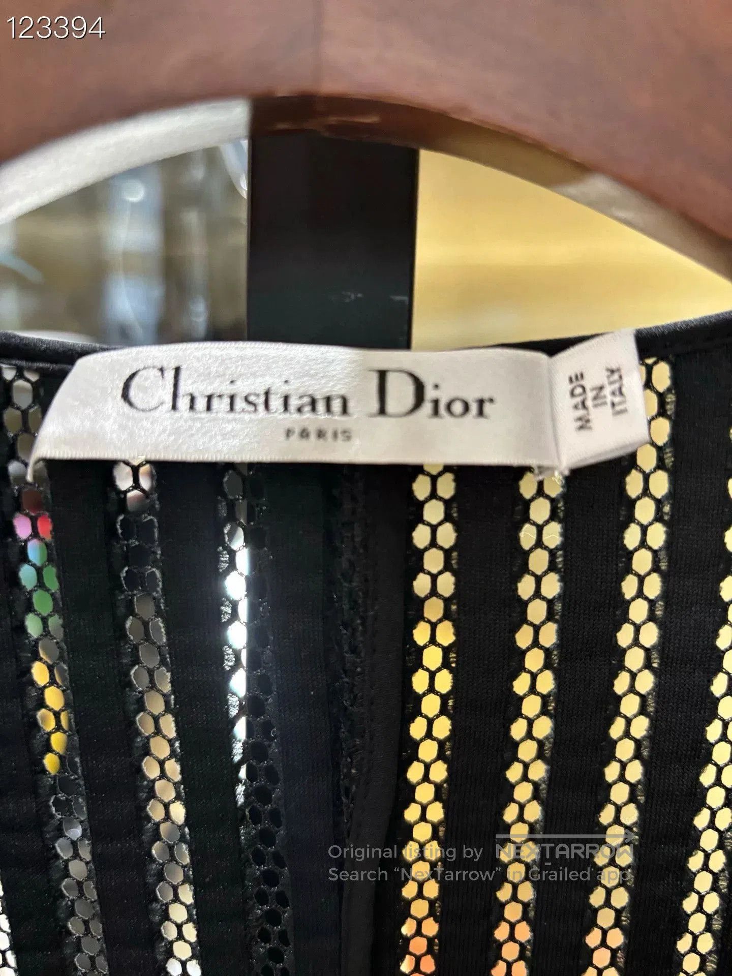 Dior Dior Black Cutout Mesh Blazer. Size S / US 4 / IT 40 - 4 Thumbnail