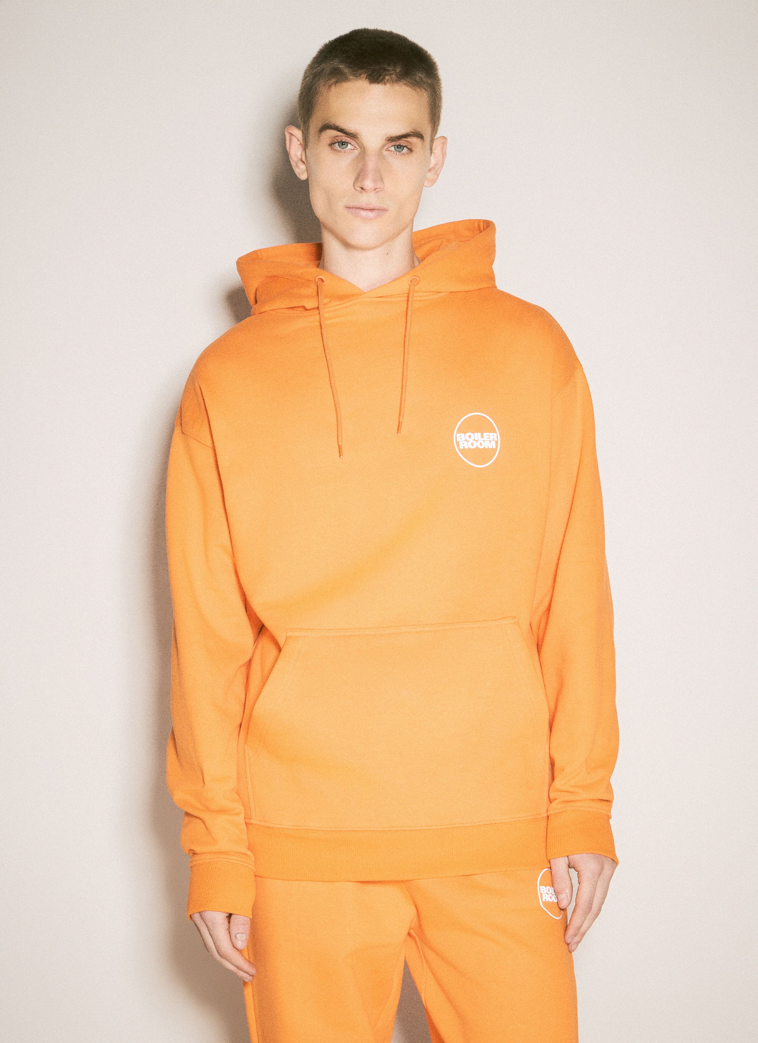 Boiler Room Logo Print Hooded Sweatshirt Size US S / EU 44-46 / 1 - 1 Thumbnail