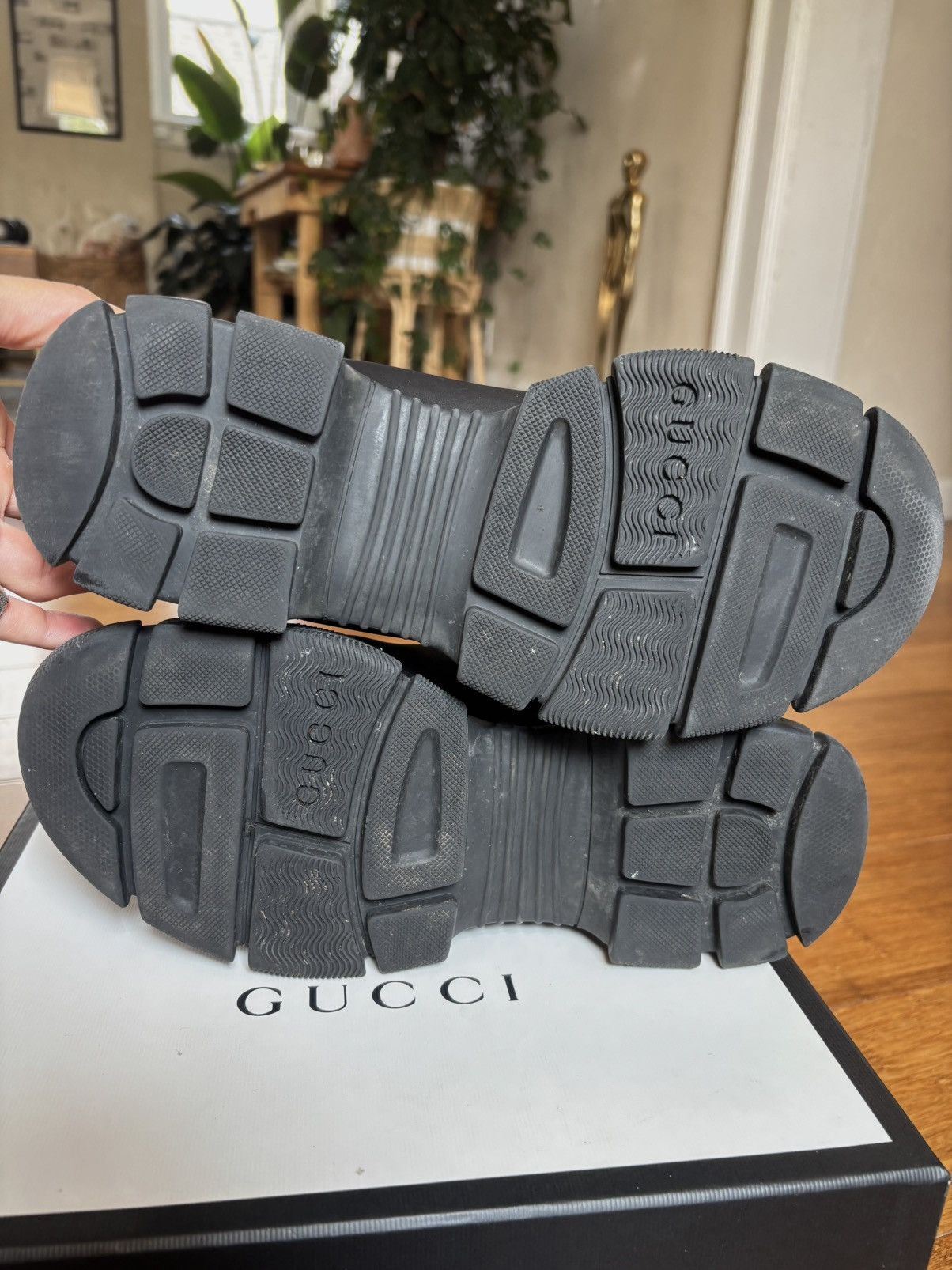 Gucci Gucci Leon Chelsea Boot Sz 38.5 Size US 8.5 / IT 38.5 - 5 Thumbnail