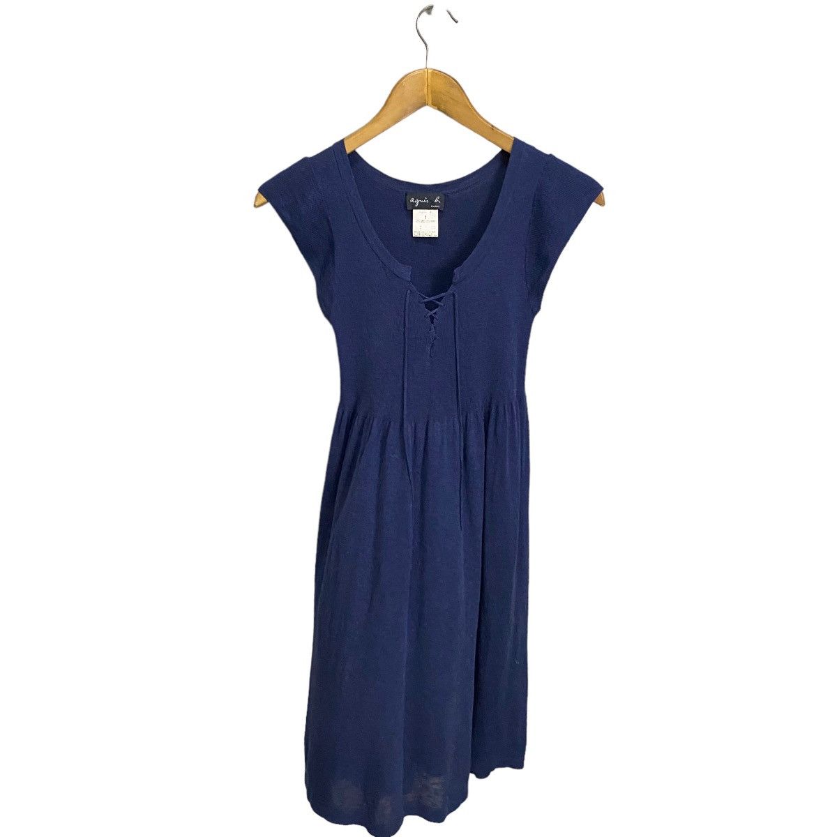agnes b. Agnes B. midi dresses short sleeve stretchable Size XS / US 0-2 / IT 36-38 - 1 Thumbnail