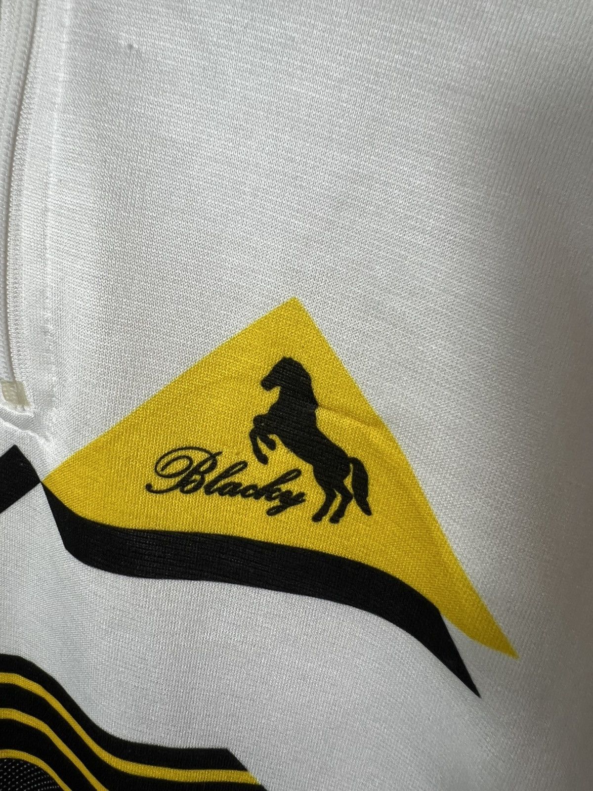 Vintage Vintage sportswear Blacky Switzerland 1990s Cycling Jersey Size US L / EU 52-54 / 3 - 7 Thumbnail