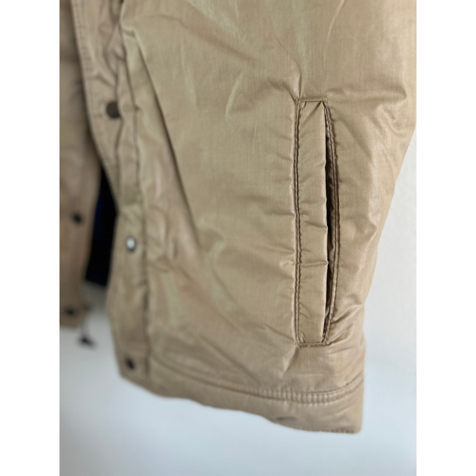Other Natural High Down Outerwear Vintage Down Puffer Blue Tan Lg Size US L / EU 52-54 / 3 - 4 Thumbnail