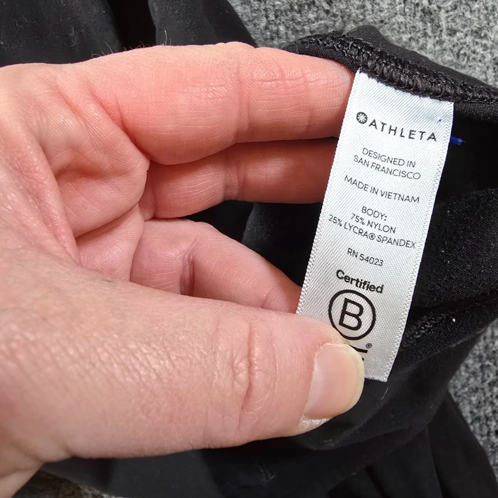 Athleta Athleta Pants Womens Medium Black Elation 7/8 Cropped Stretch Athletic Size 32" / US 10 / IT 46 - 7 Thumbnail