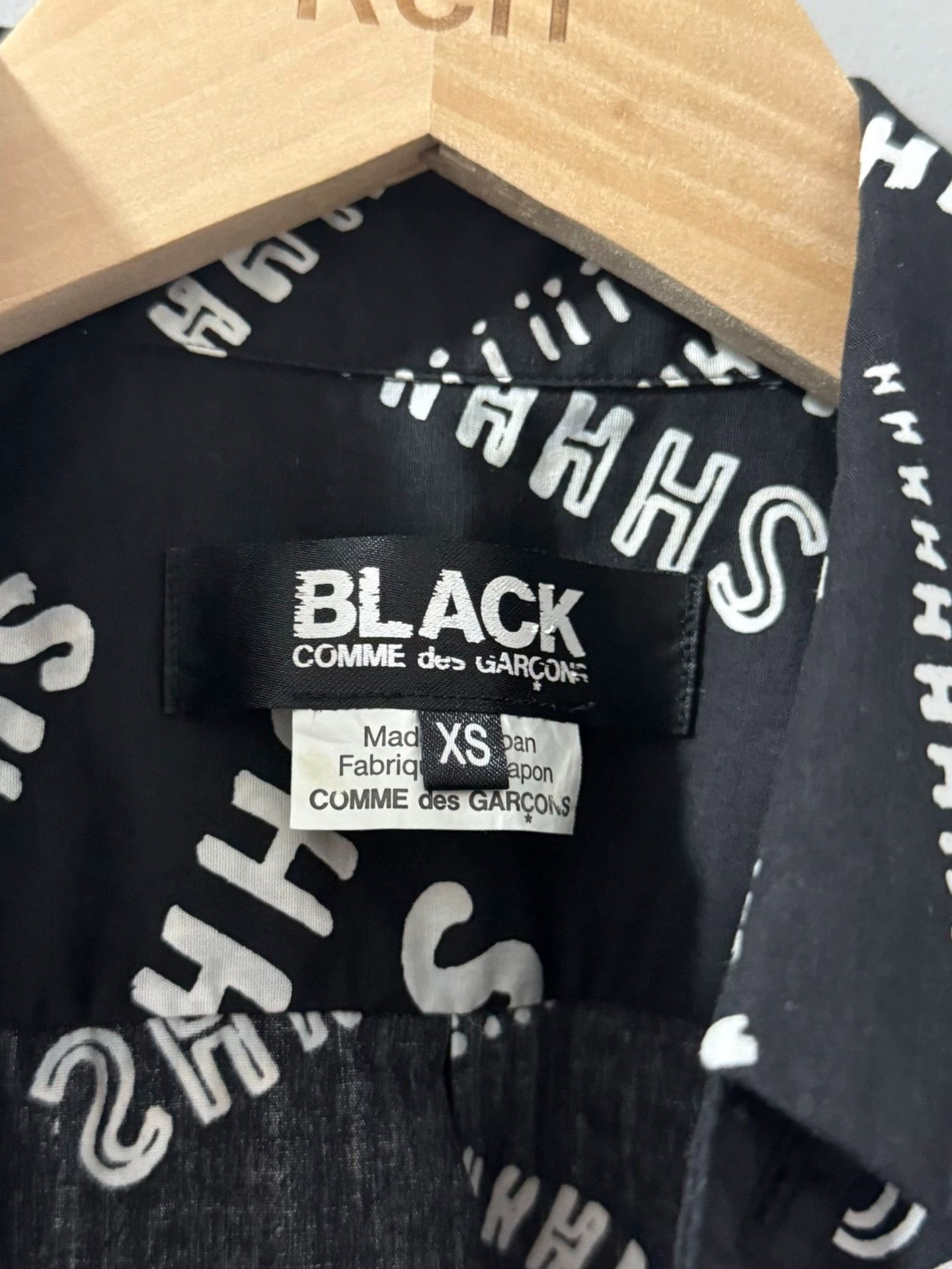 Comme des Garcons Comme des Garçons graffiti print CDG long-sleeved shirt Size US S / EU 44-46 / 1 - 5 Thumbnail