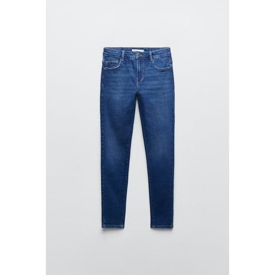 Zara Zara Z1975 Indigo Blue Mid-Rise Skinny Jeans Size 28" / US 6 / IT 42 - 5 Thumbnail