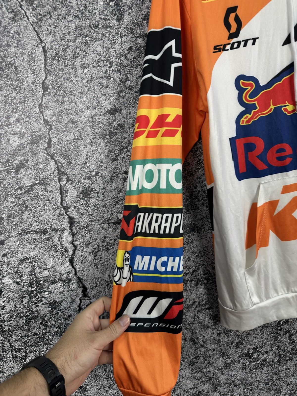 Vintage Men’s KTM Full Zip Racing Hoodie Red Bull Moto GP Size XXL Size US XXL / EU 58 / 5 - 9 Thumbnail