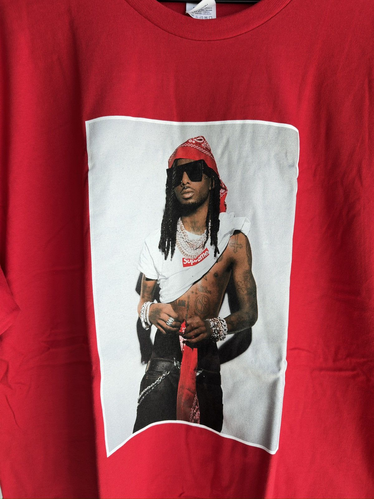 Supreme Playboi Carti Tee FW25 Size US XXL / EU 58 / 5 - 3 Thumbnail