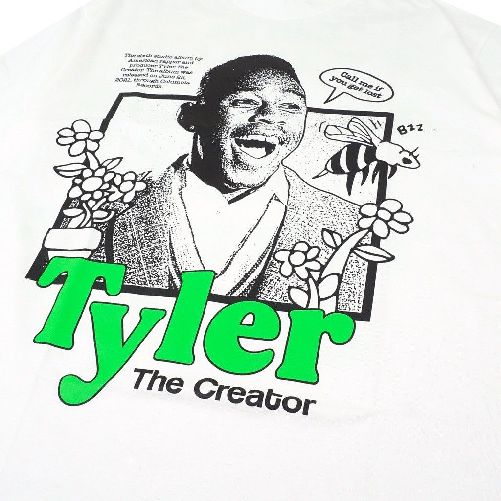 image of Band Tees x Rap Tees Tyler The Creator X Rap Tees X Hip Hop X Fan Bbootlegg in White (Size XL)