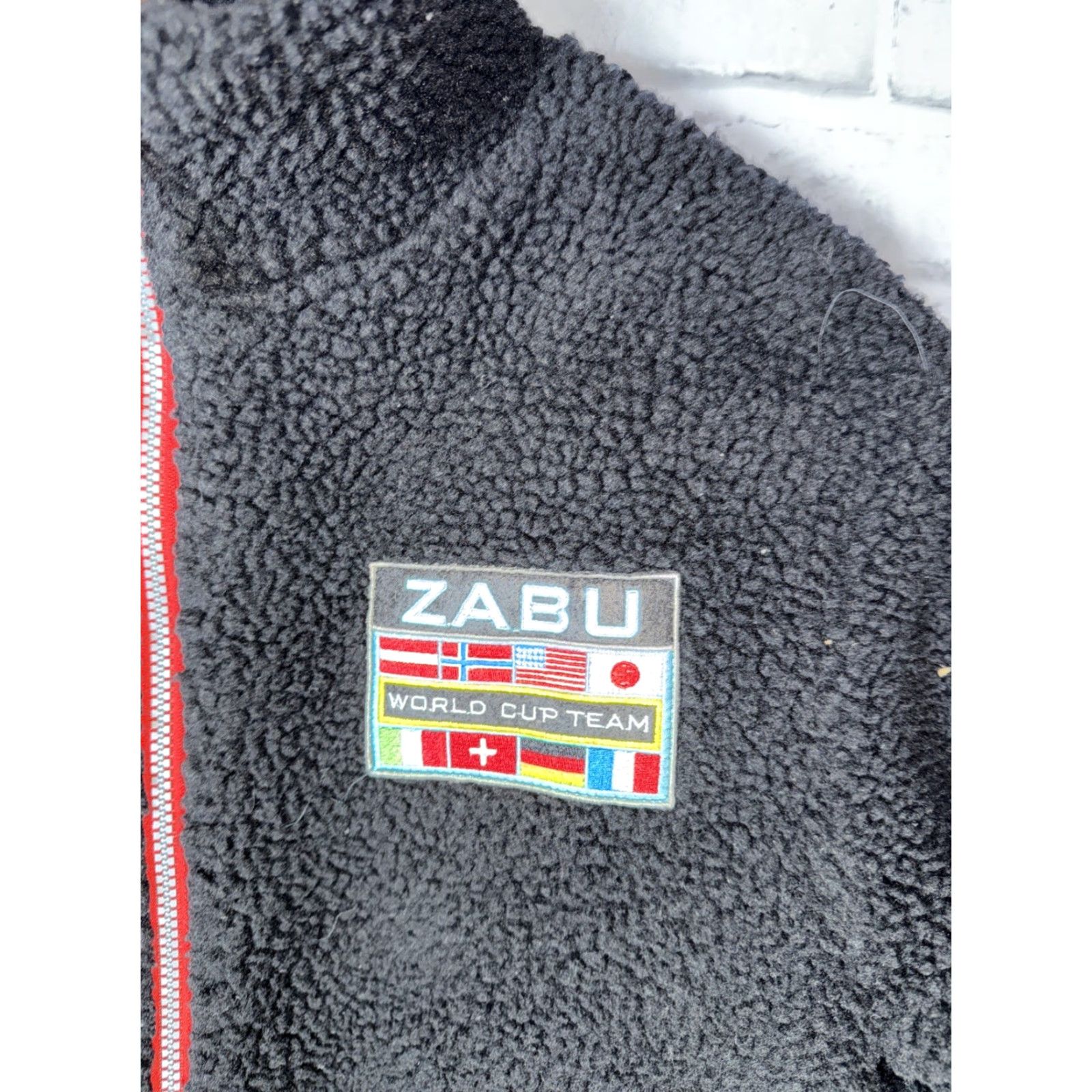 Vintage ZABU DESIGNS SHERPA FLEECE Quilt Lined Winter Jacket Womens S Black Ski Basic Jacket Mens/Womens Size S / US 4 / IT 40 - 3 Thumbnail