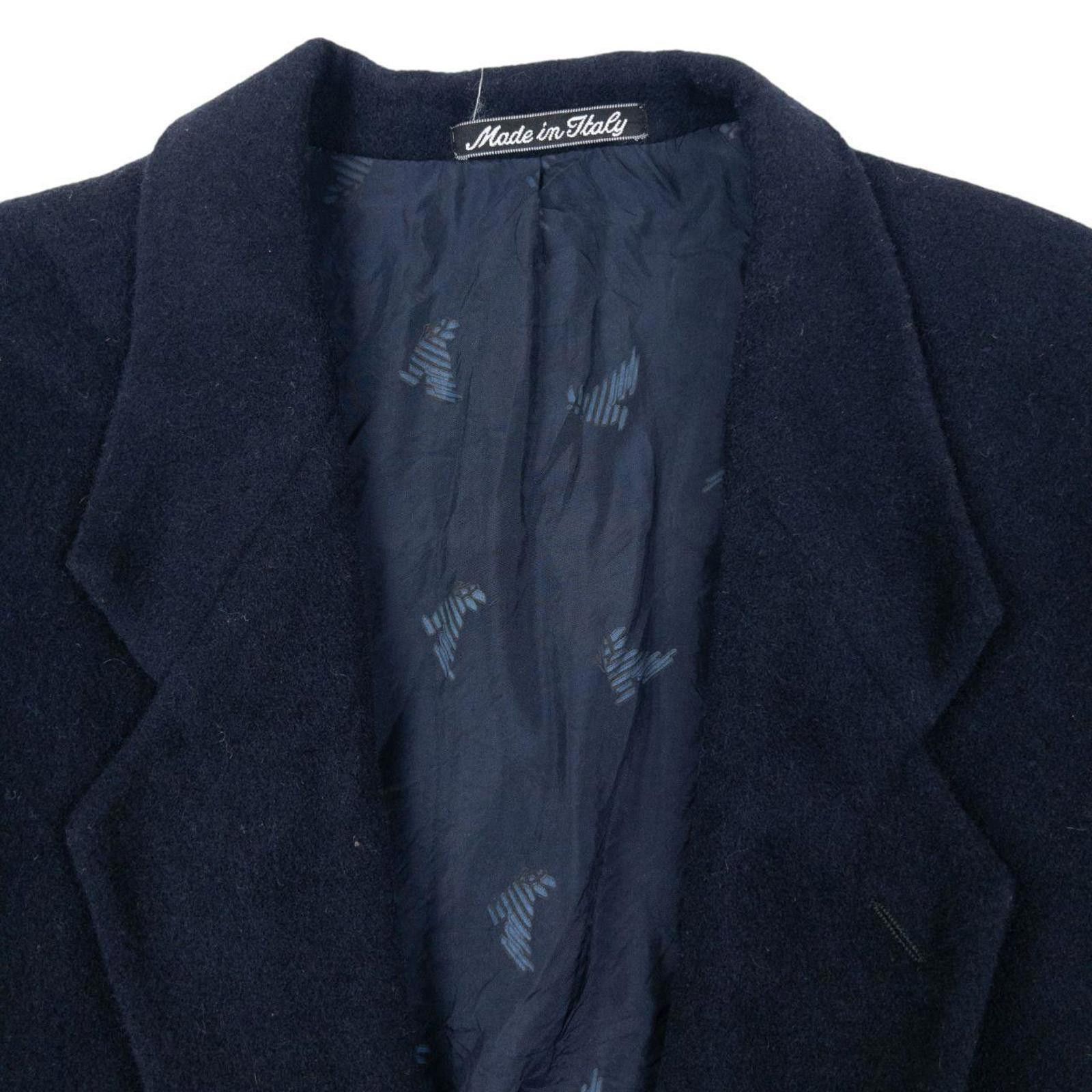 Emporio Armani Vintage 80s Emporio Armani Button Up Wool Blazer Jacket M Size US M / EU 48-50 / 2 - 3 Thumbnail