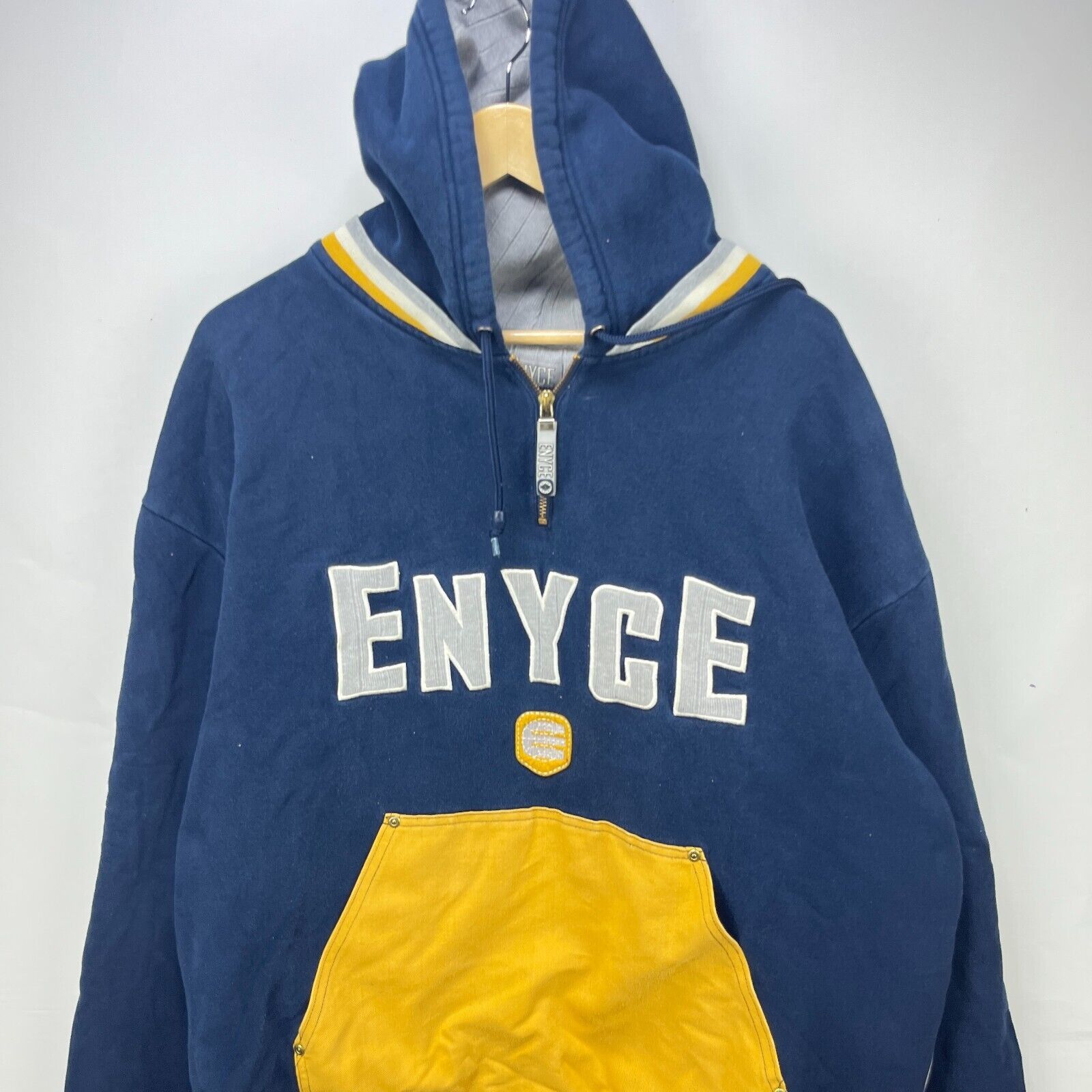 Enyce × Vintage Vintage Y2K Enyce Hoodie Baggy 3XL Hip Hop Sean John Size US XXL / EU 58 / 5 - 2 Thumbnail