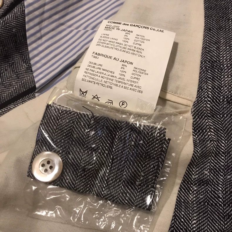 Junya Watanabe Junya Watanabe SizeXS Hemp cotton suit Size 36R - 8 Thumbnail