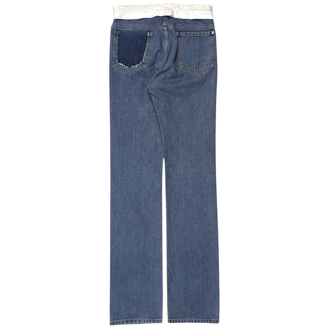 Maison Margiela Maison Margiela Deconstructed Waist Jeans - AW18 Size US 29 - 3 Thumbnail