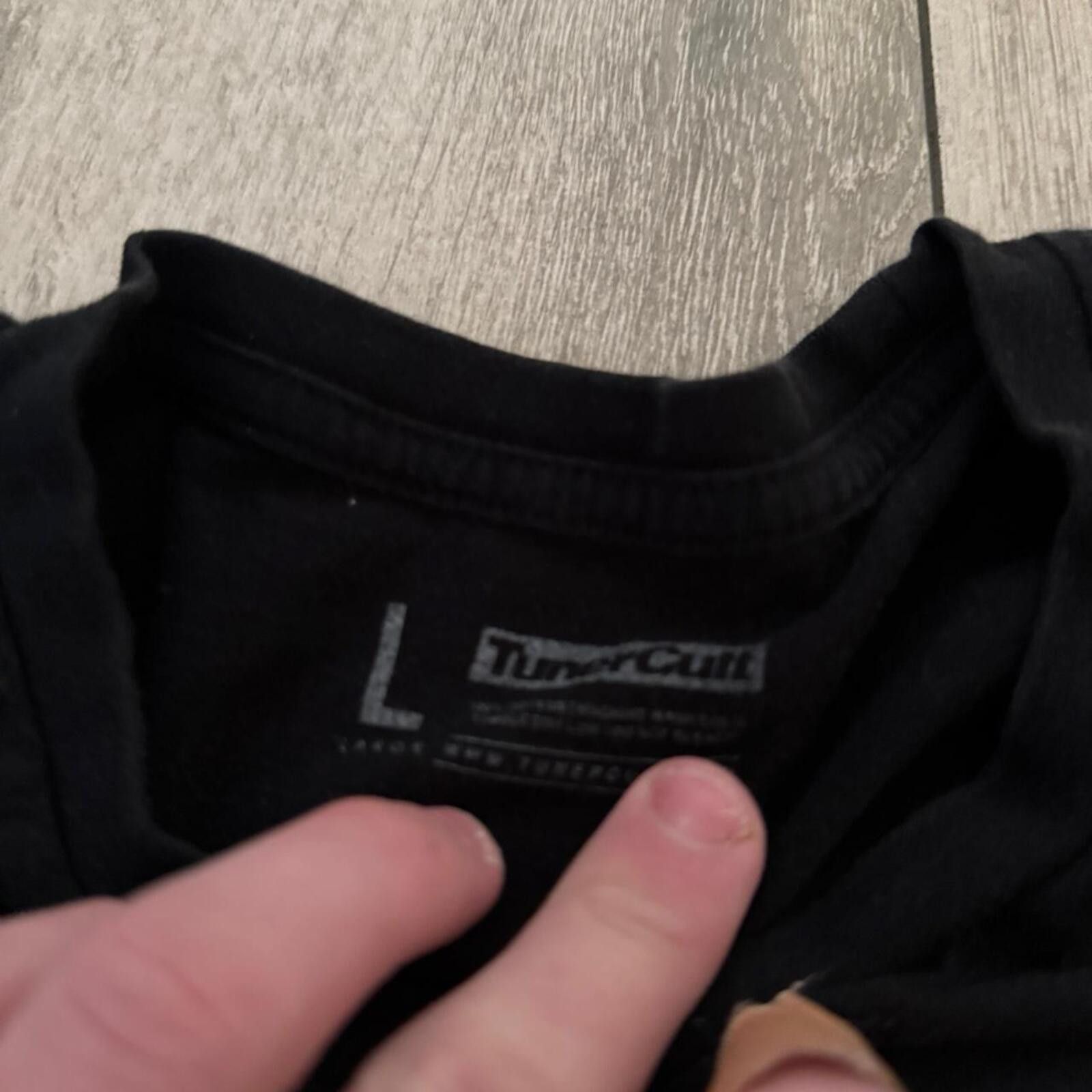 Other Men's Black Tshirt Size US L / EU 52-54 / 3 - 3 Thumbnail