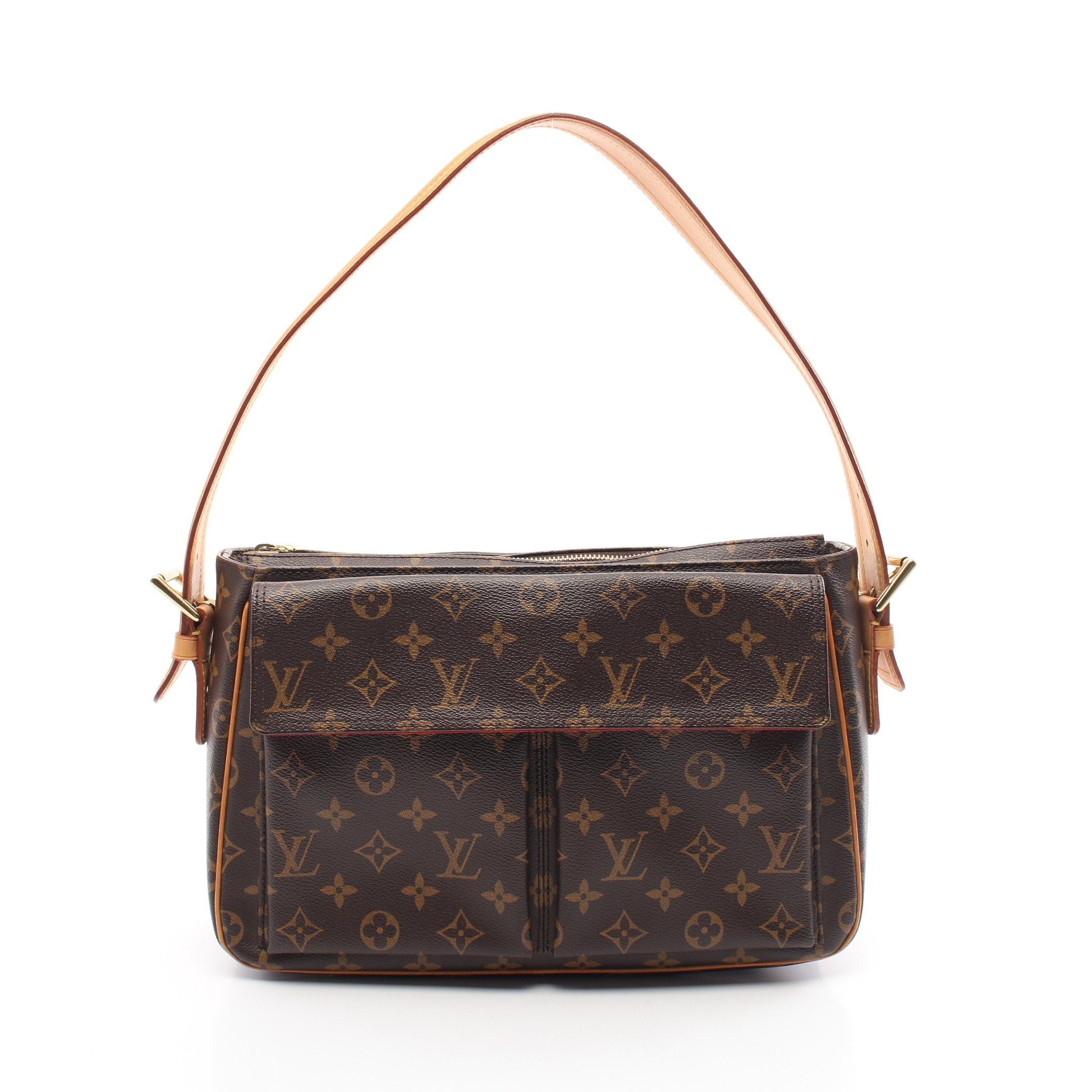 Louis Vuitton Louis Vuitton Vivacite Gm Monogram Shoulder Bag Leather Brown Size ONE SIZE - 1 Thumbnail