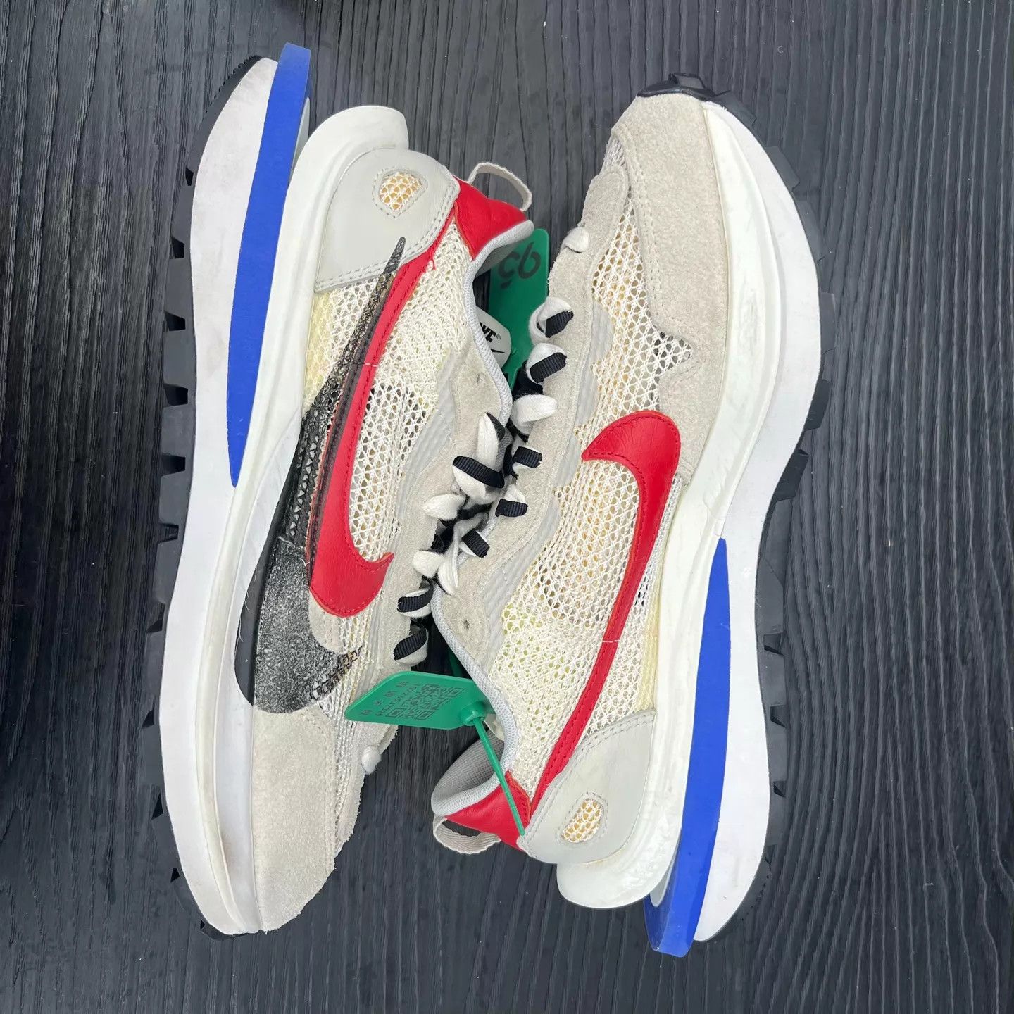 Nike sacai vaporwaffle gray white 44 Mint Size US 11 / EU 44 - 2 Thumbnail