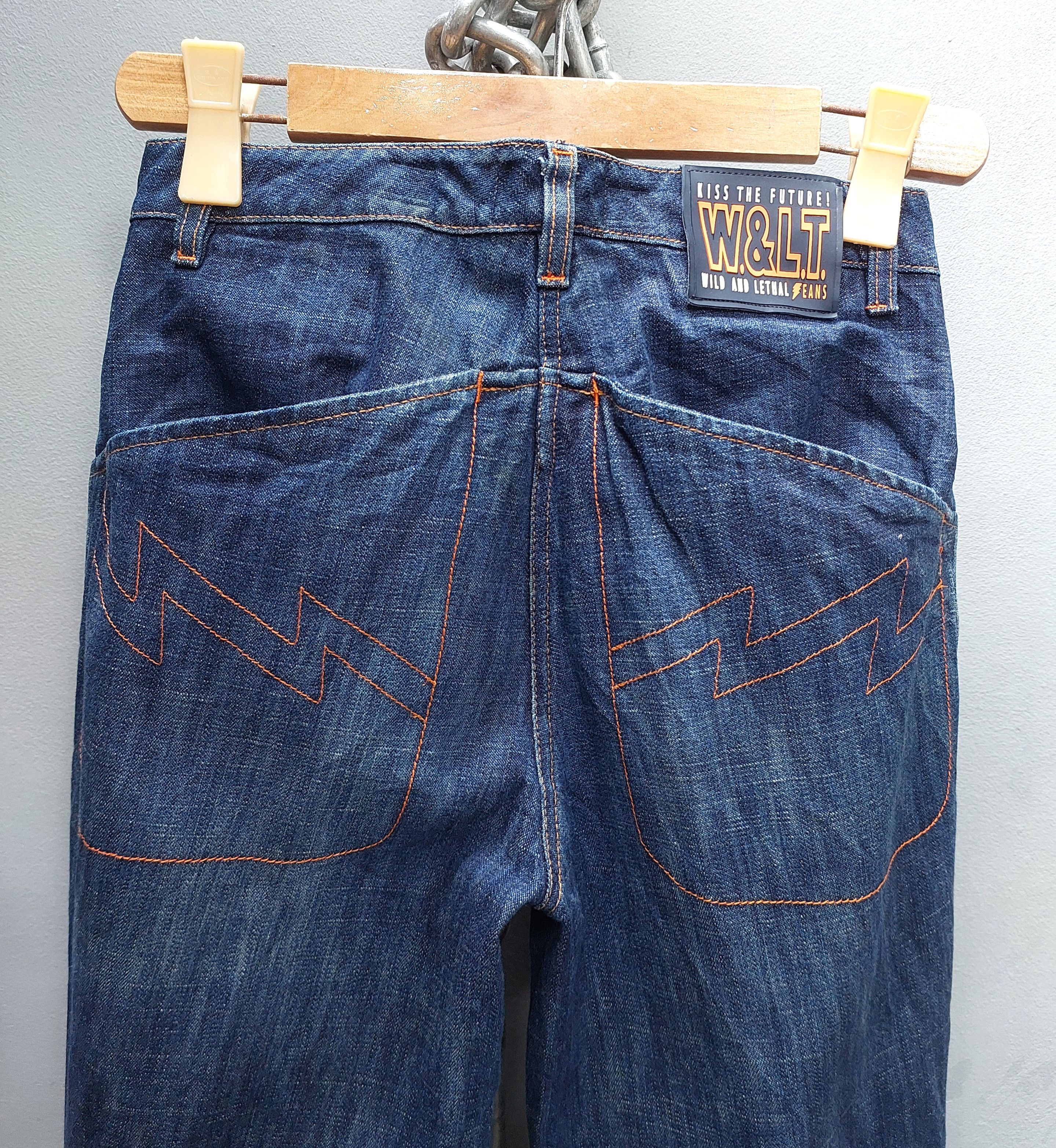 Walter Van Beirendonck W&LT (Wild and Lethal Trash) Denim Jeans Size US 27 - 9 Thumbnail