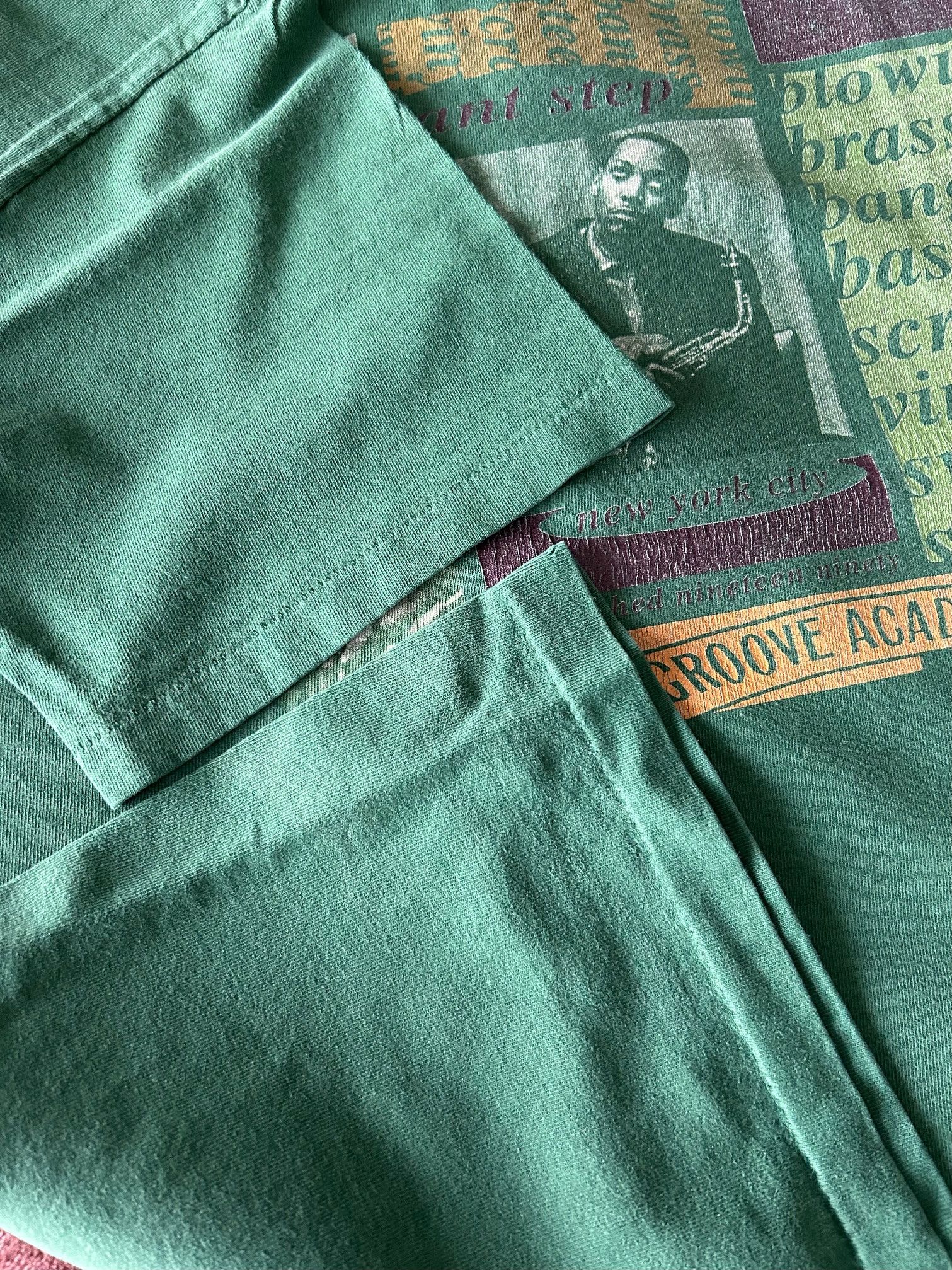 Vintage 90's Giant Step / The Groove Academy Tee Single Stitch Size US L / EU 52-54 / 3 - 3 Thumbnail