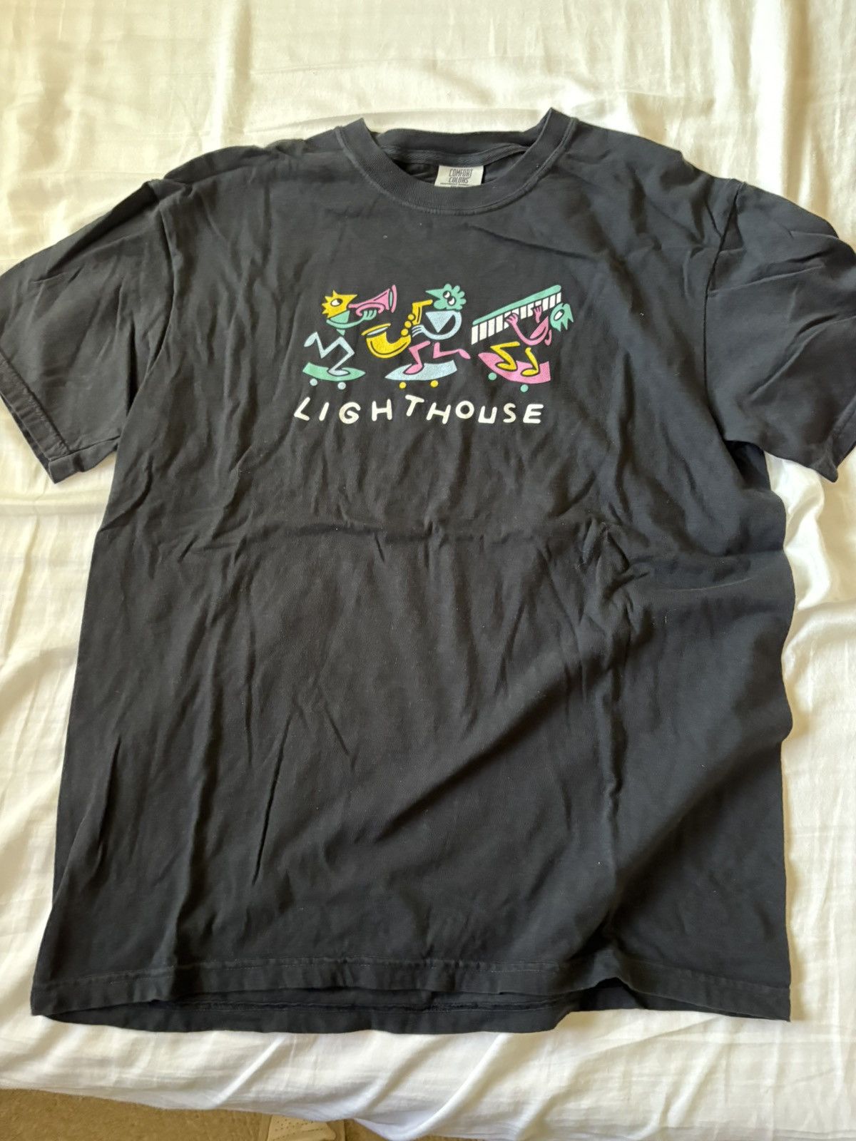 Comfort Colors Lighthouse skateshop Santa Barbara t shirt Size US L / EU 52-54 / 3 - 1 Thumbnail