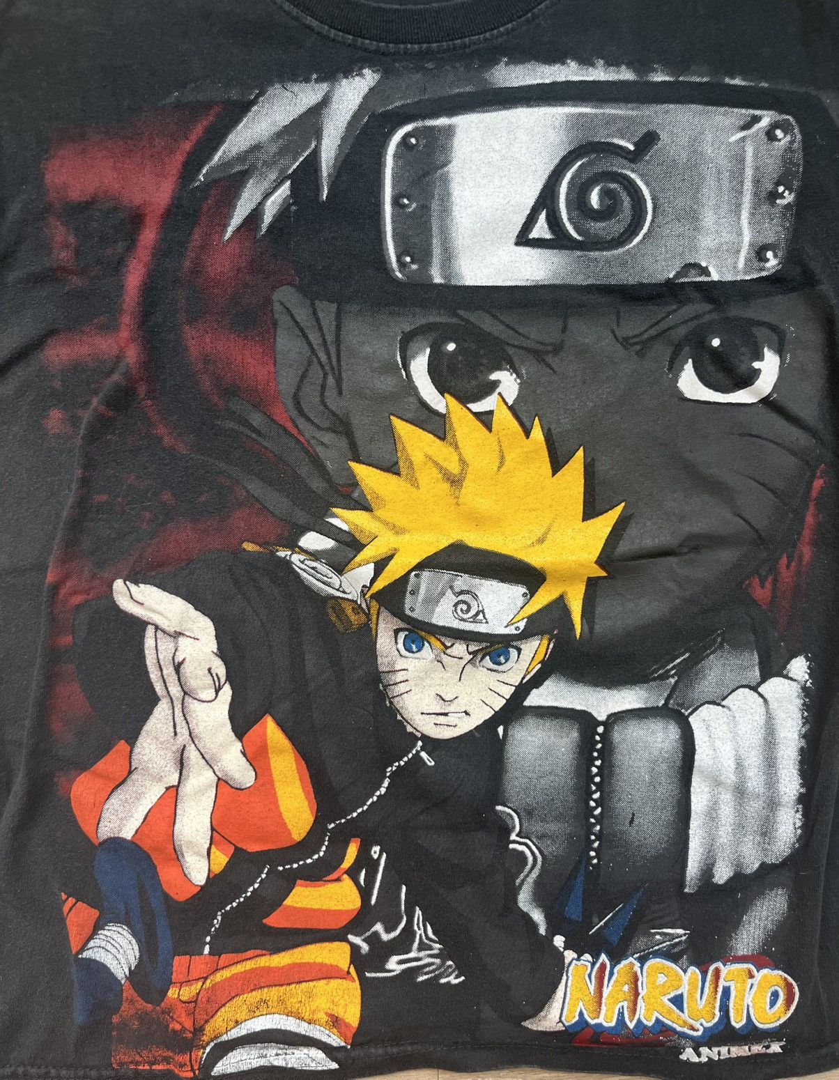 Anime Vintage Naruto Mexican Boot Anime Tee Size US S / EU 44-46 / 1 - 4 Thumbnail