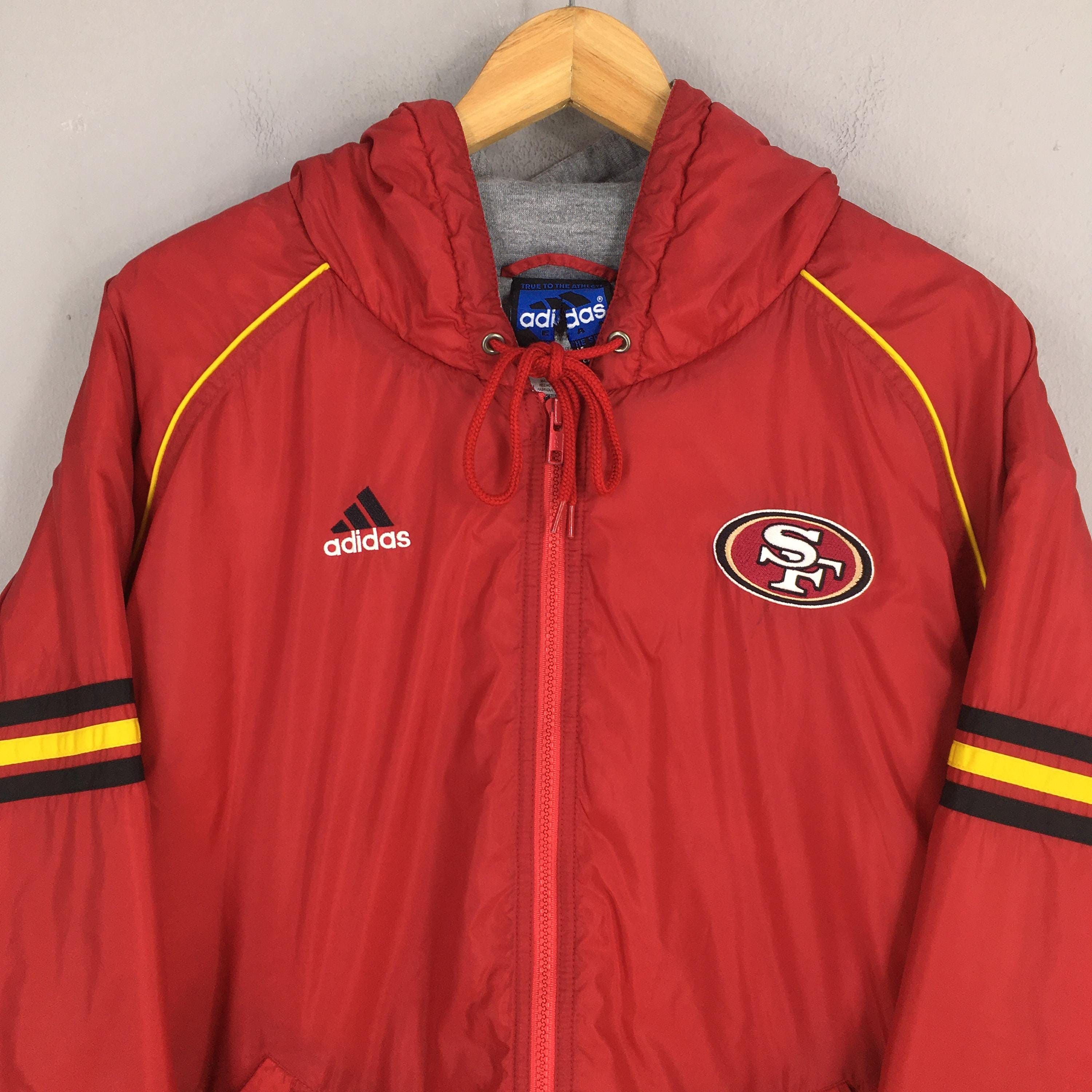 NFL Vintage Adidas San Francisco 49ers NFL Hoodie Jacket Large Size US L / EU 52-54 / 3 - 2 Thumbnail