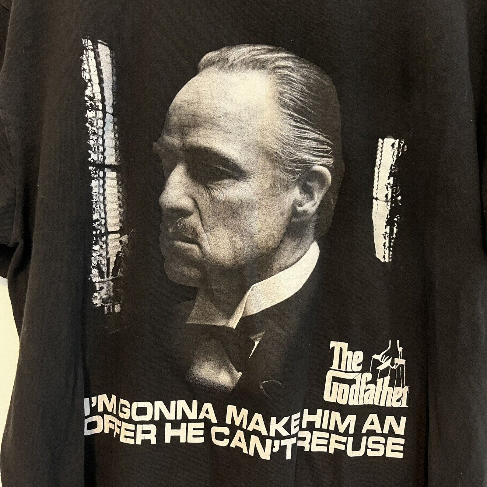 Vintage The Godfather Make Him An Offer He Can’t Refuse VTG Shirt L Size US L / EU 52-54 / 3 - 2 Thumbnail