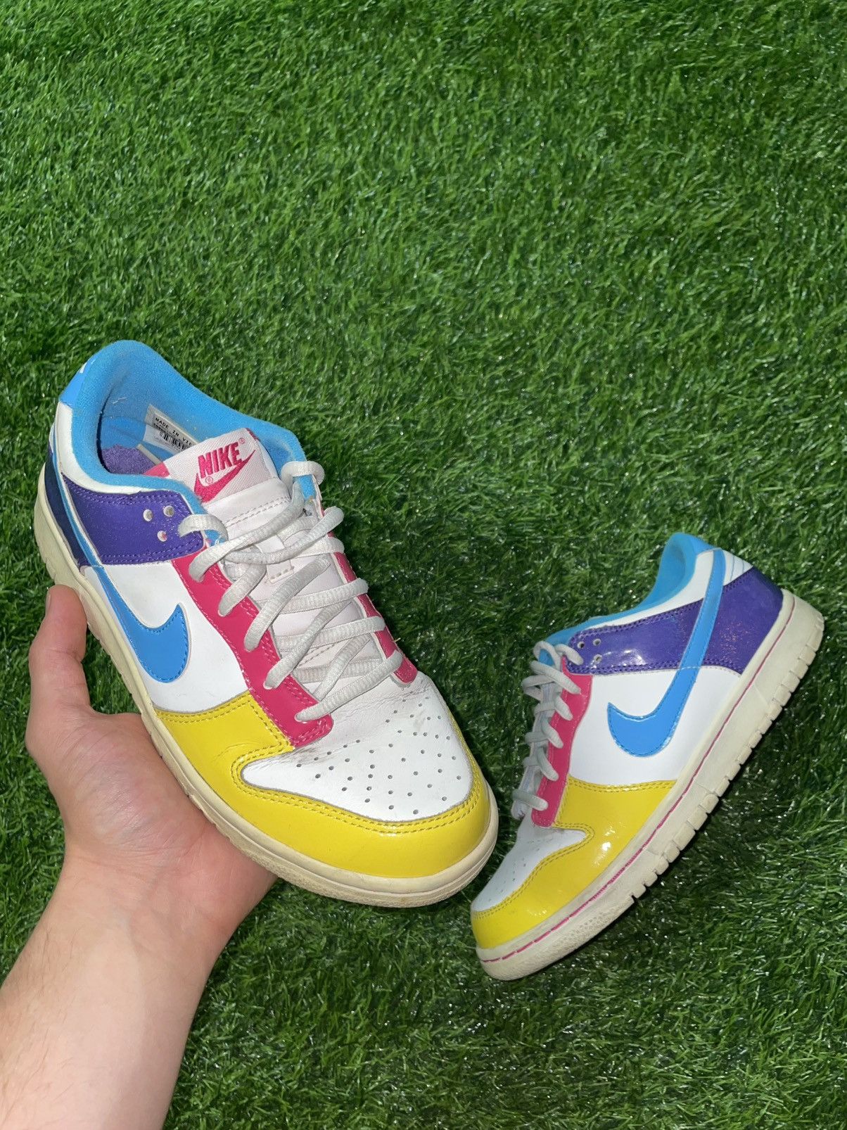 Nike Nike Dunk Low GS Cyan Size US 6Y Size US 6 / EU 39 - 1 Thumbnail