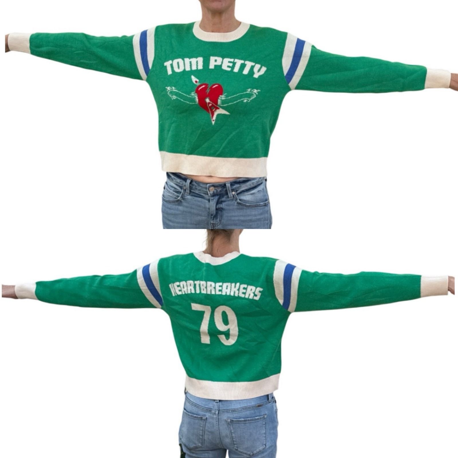 Other TOM PETTY & THE HEARTBREAKERS Damn the Torpedoes Sweater Size L / US 10 / IT 46 - 7 Thumbnail