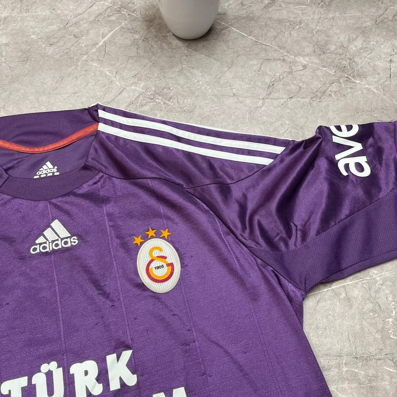 Adidas Vintage Adidas 2009/2010 Third Galatasaray Football T-ShirT Size US L / EU 52-54 / 3 - 18 Thumbnail