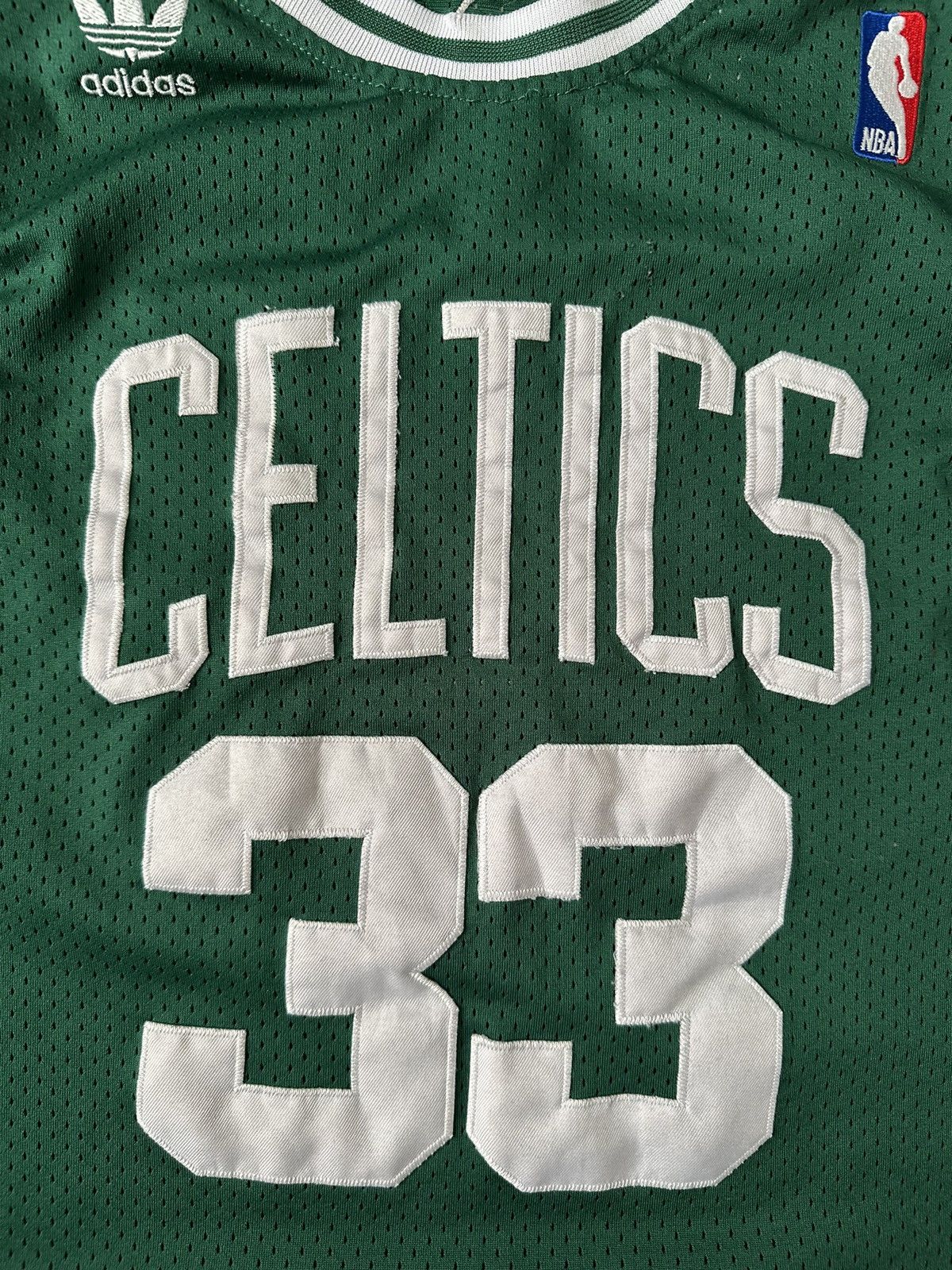 Adidas Adidas Vintage Boston Celtics Larry Bird 33 hype y2k size XL Size US XL / EU 56 / 4 - 3 Thumbnail