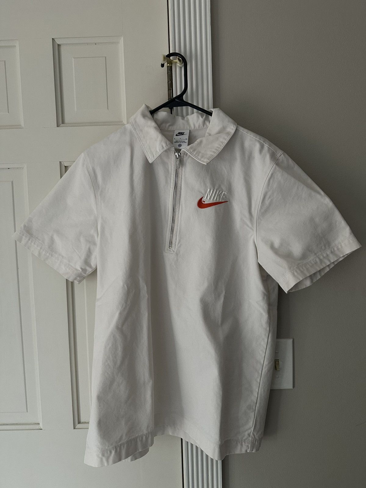 Nike × Vintage Nike Sportswear Overshirt Phantom Size US S / EU 44-46 / 1 - 1 Thumbnail