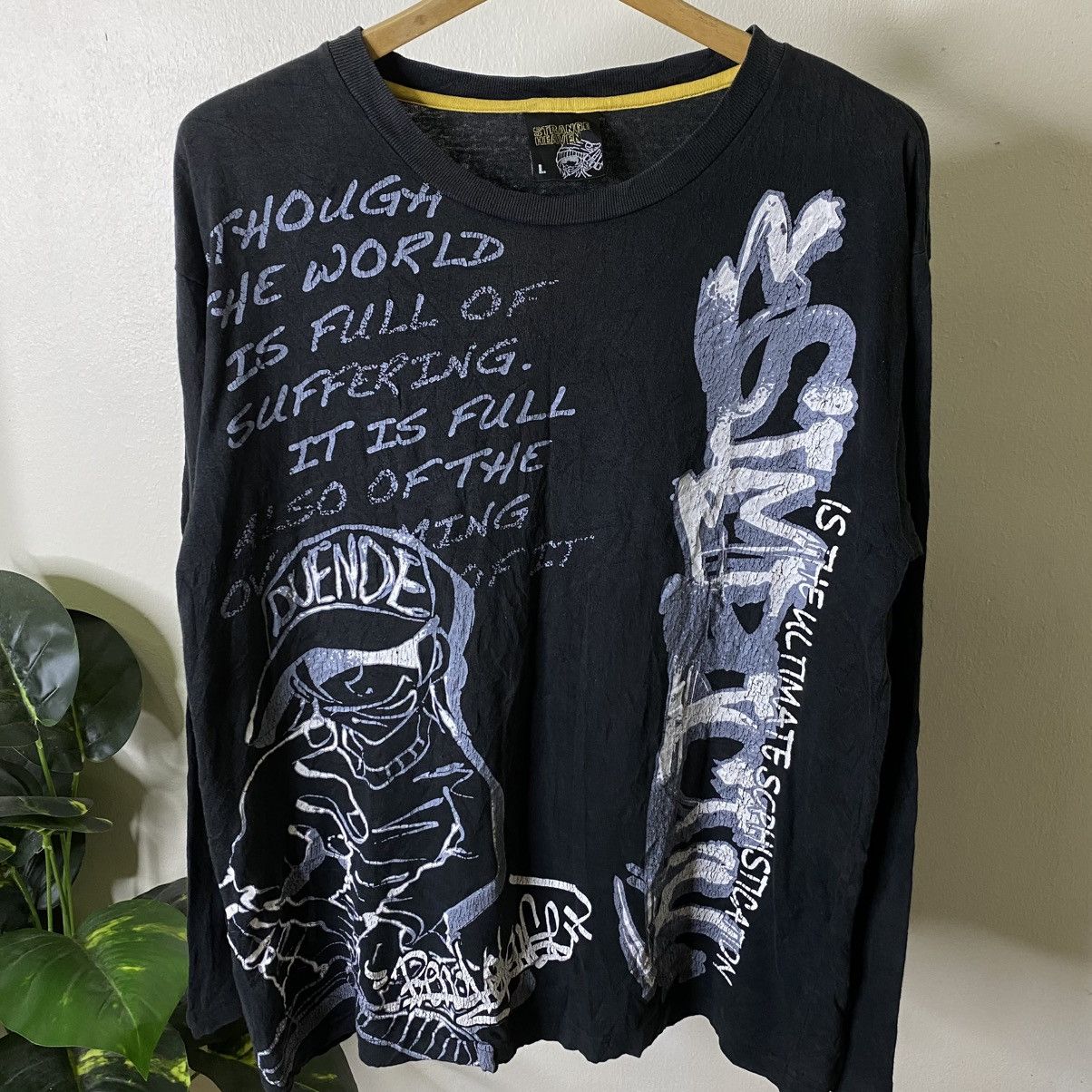 Vintage Y2K Strange Heaven Jnco Southpole SOHK Style LS T Shirt Size US L / EU 52-54 / 3 - 2 Thumbnail