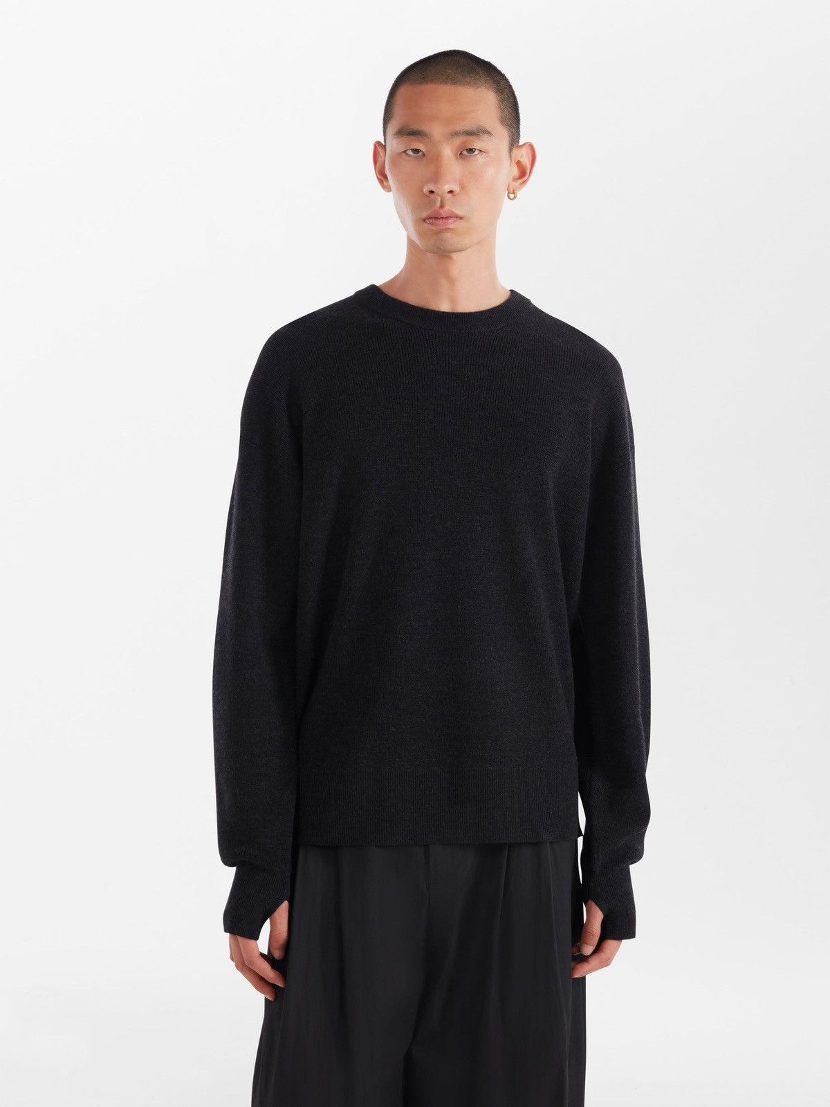 STUDIO NICHOLSON /ALTO 5GG SWEATER・KNIT SIRIOSNW-