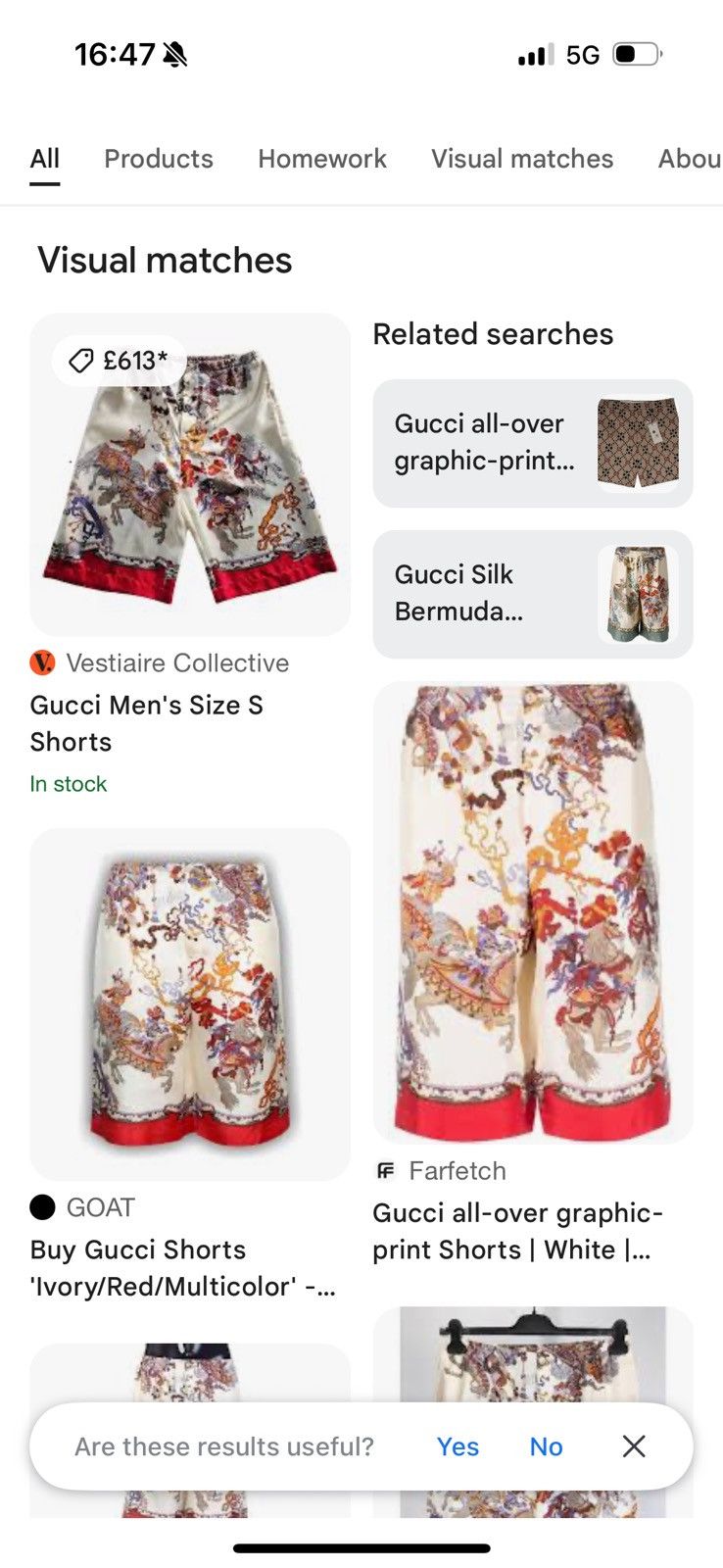 Gucci GUCCI silk shorts REAL SIZES IN PHOTOS BY TAPE MEASURE Size US 30 / EU 46 - 19 Thumbnail