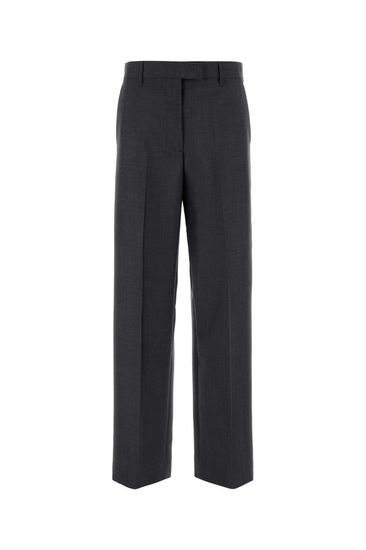 Miu Miu Charcoal Mohair Blend Pant Size 27" / US 4 / IT 40 - 1 Thumbnail