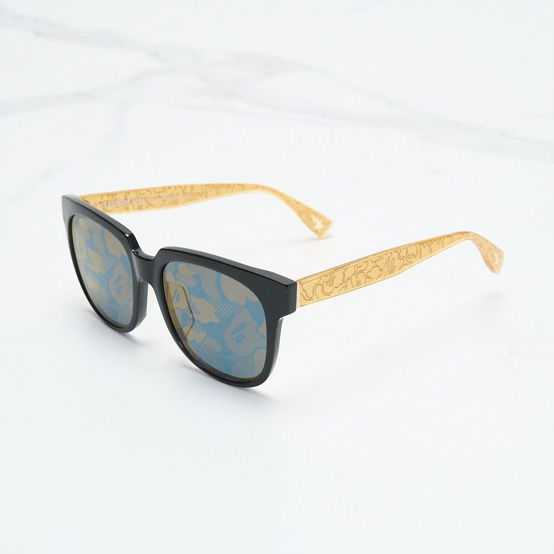 Bape Bape Black Gold Limited Sunglasses Size ONE SIZE - 2 Thumbnail