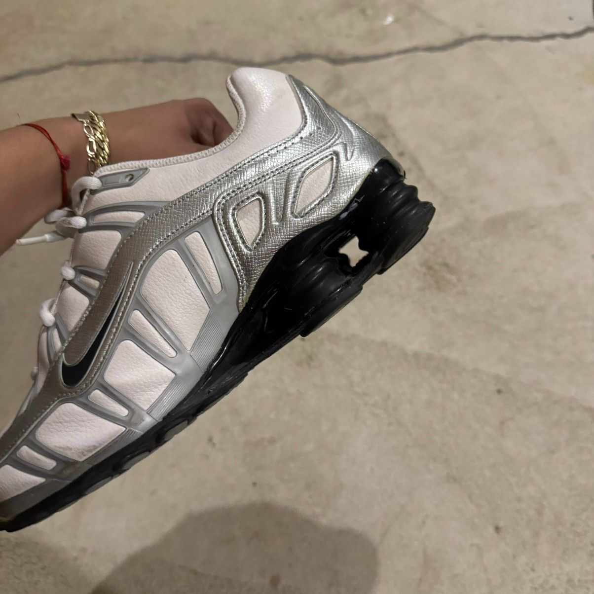 Nike Nike Shox TL 2011 Gray Metallic White Sz 8.5 Size US 8.5 / EU 41-42 - 10 Thumbnail
