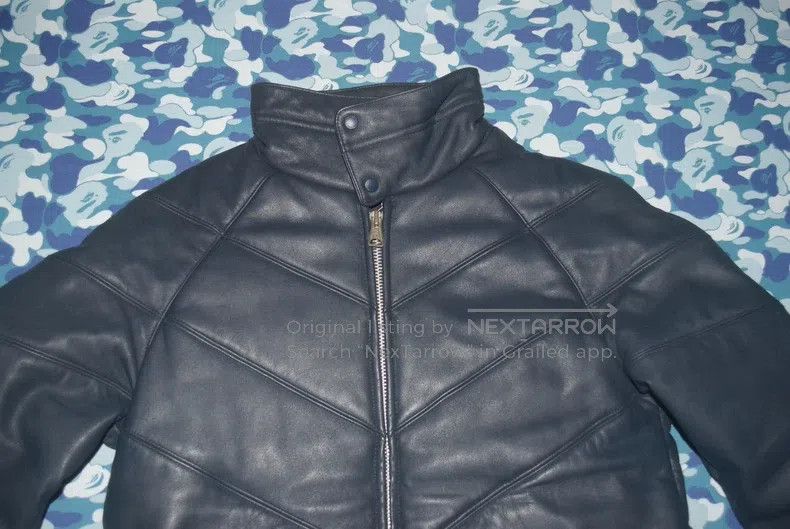Neighborhood Neighborhood Cowhide Leather Jacket Initial Year Size US L / EU 52-54 / 3 - 3 Thumbnail