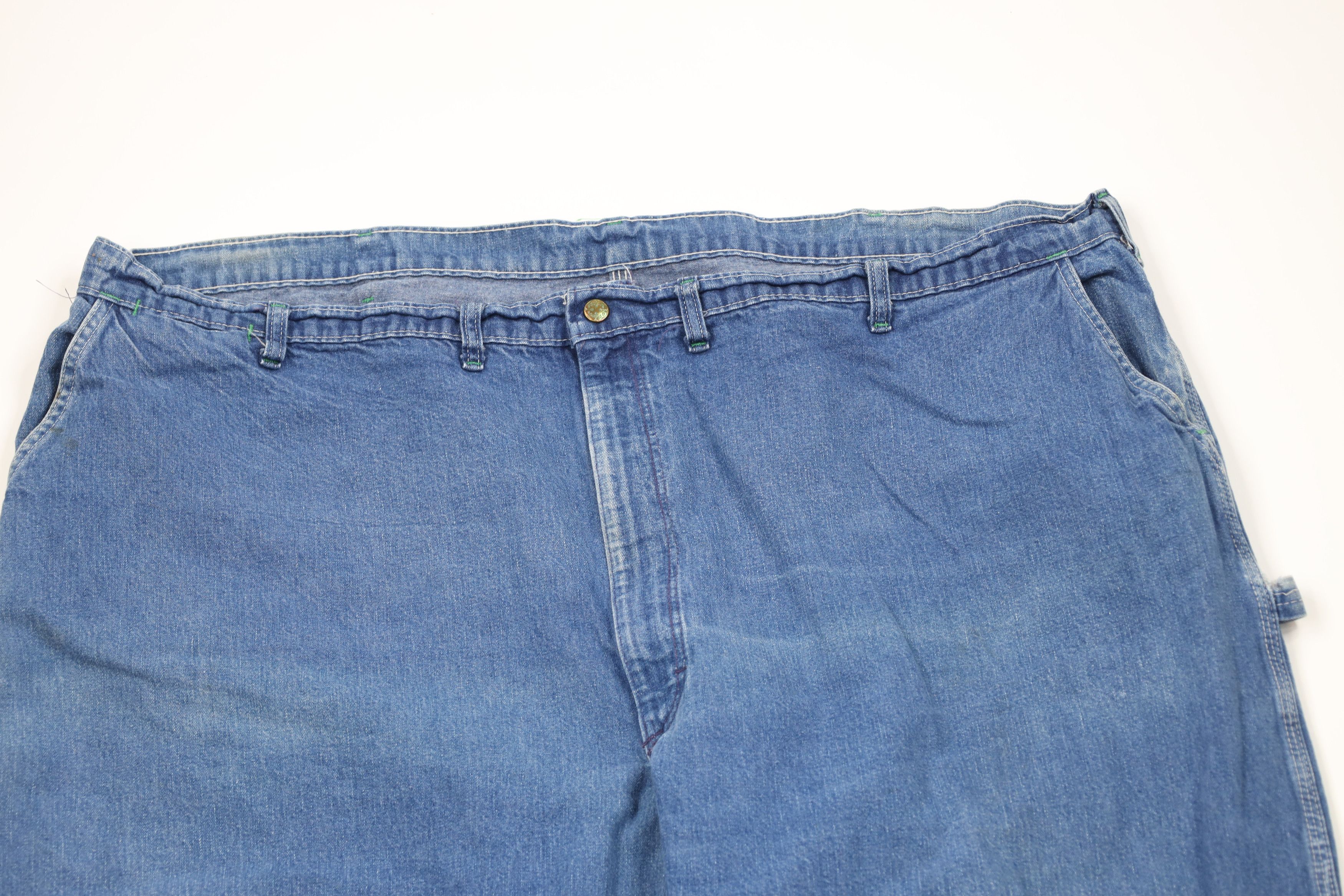 Vintage Vintage 60s OshKosh B'Gosh Wide Leg Dungaree Jeans USA Size US 44 / EU 60 - 2 Thumbnail