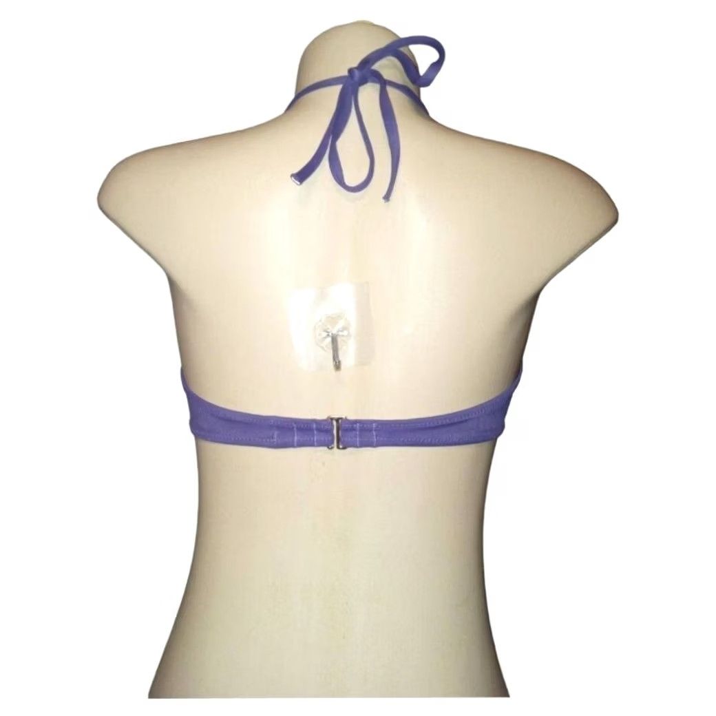 Victoria's Secret Victoria's Secret Bikini Top S Women Purple Victorian Secret Black? Size ONE SIZE - 3 Thumbnail