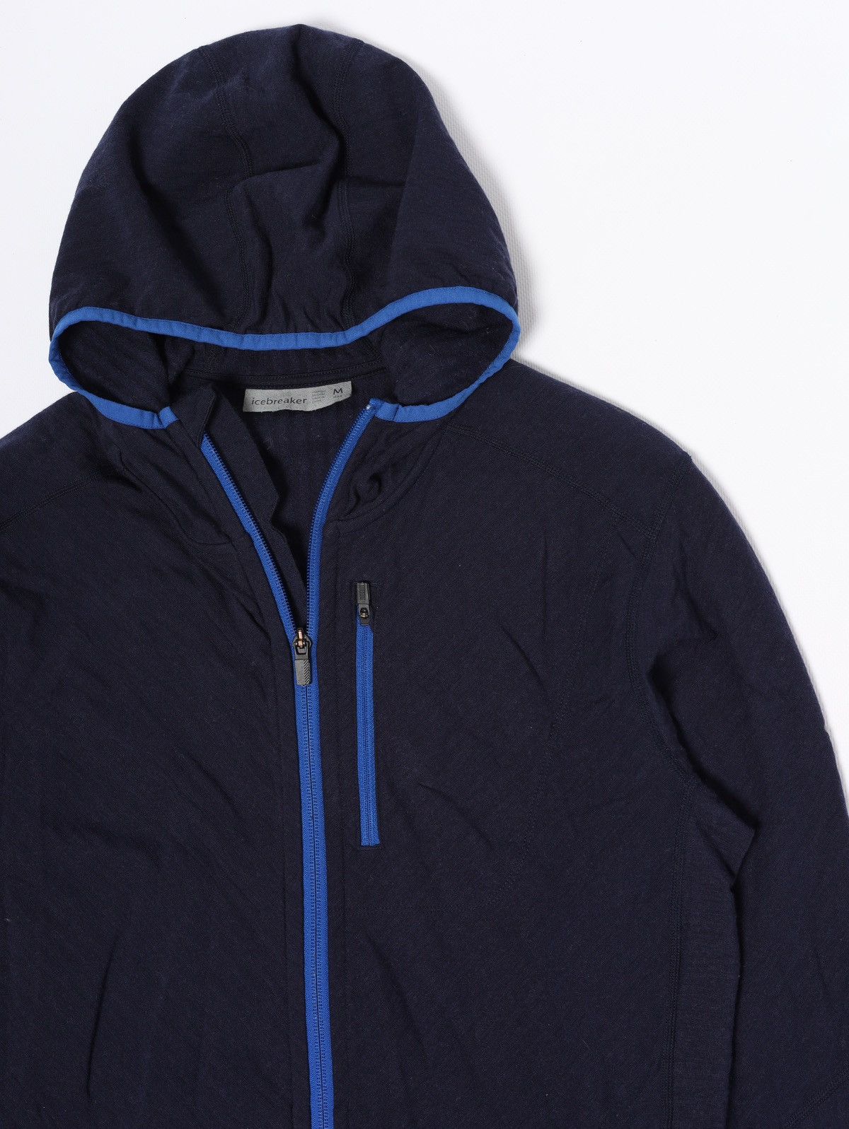 Icebreaker Icebreaker Wool Nylon Zip Hoodie Navy Blue Size US M / EU 48-50 / 2 - 3 Thumbnail