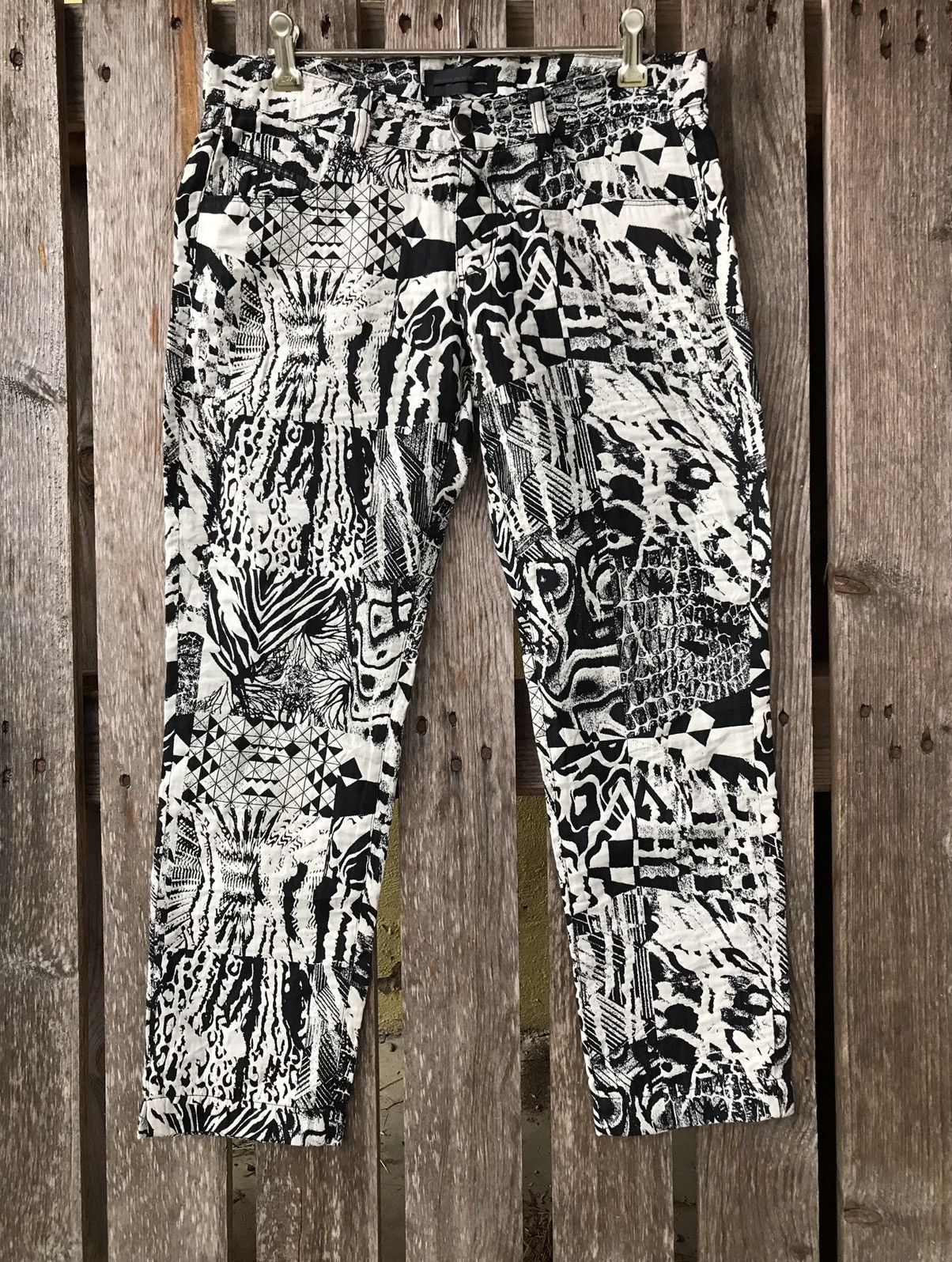 Diesel Black Gold Punk Overprint Pant