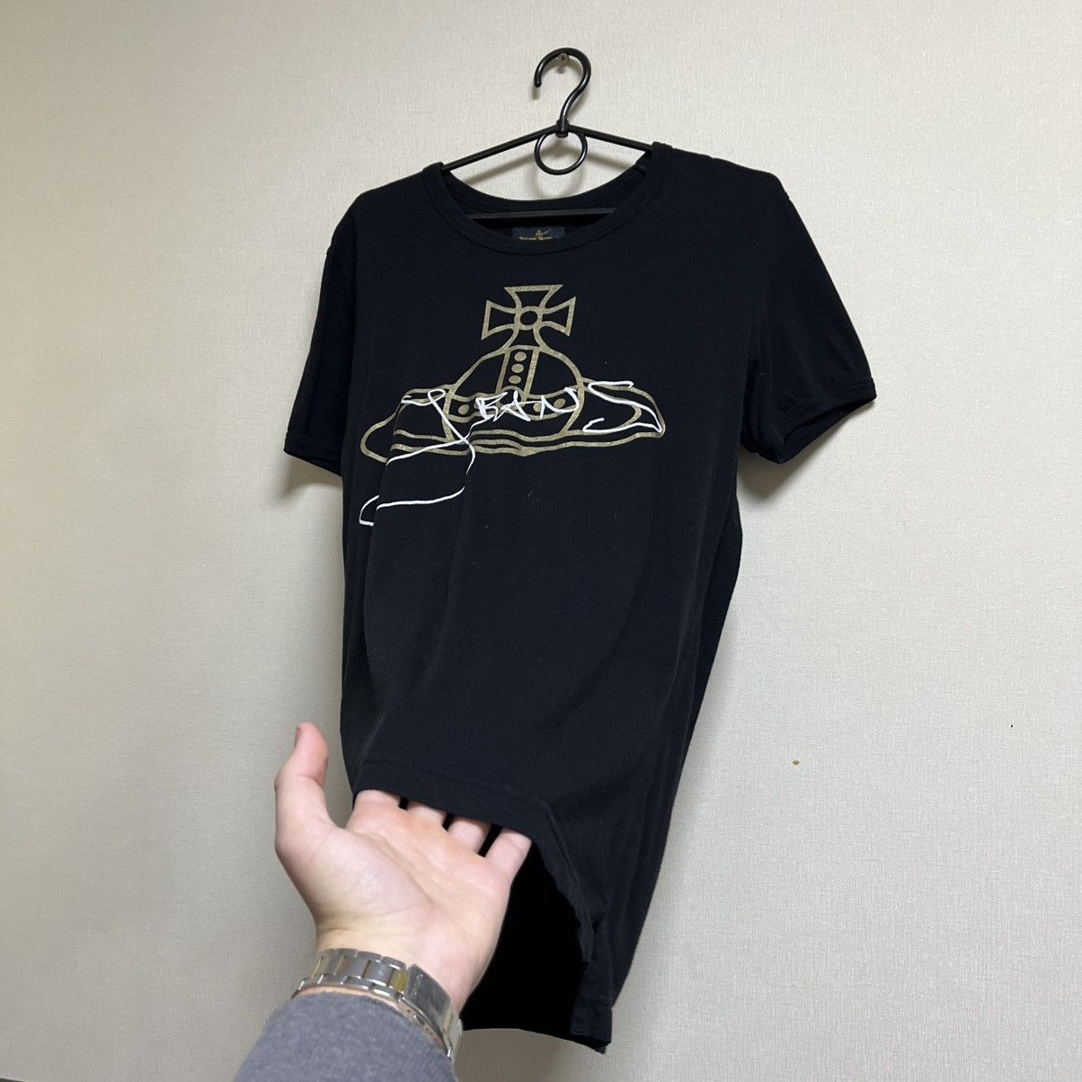 Vivienne Westwood Vivienne Westwood T-Shirt Big Logo Anglomania Hype Y2K Size US M / EU 48-50 / 2 - 6 Thumbnail