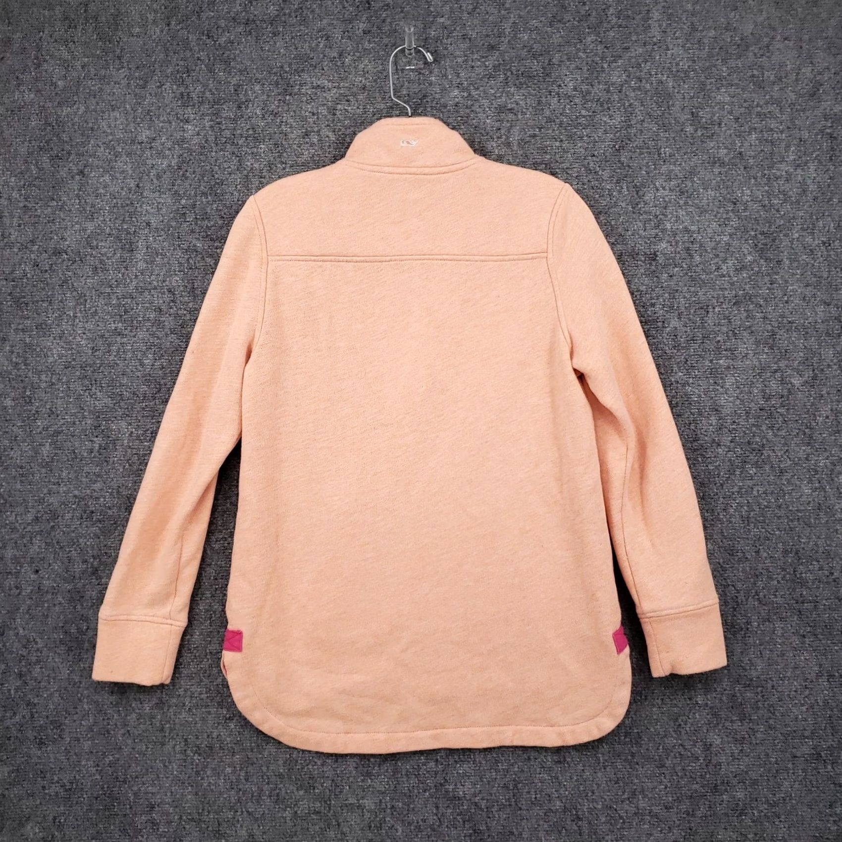 Vineyard Vines Vineyard Vines Sweatshirt Women 2XS XXS Orange Heathered Pouch Pocket Shep Shirt Size XXS / US 00 / IT 34 - 2 Thumbnail