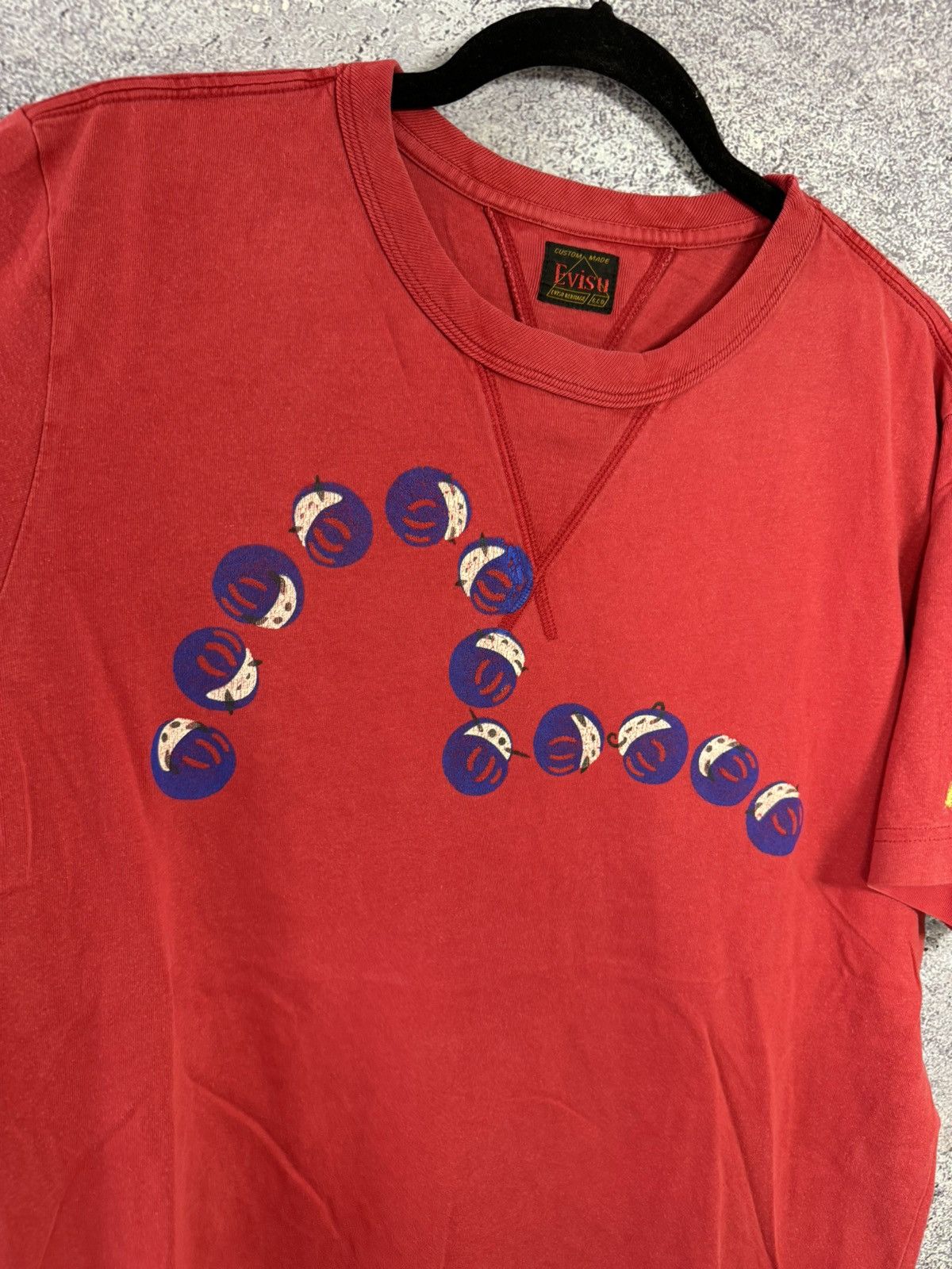 Evisu × Japanese Brand × Vintage Vintage Evisu Big logo tee y2k 90’s L size Size US L / EU 52-54 / 3 - 7 Thumbnail